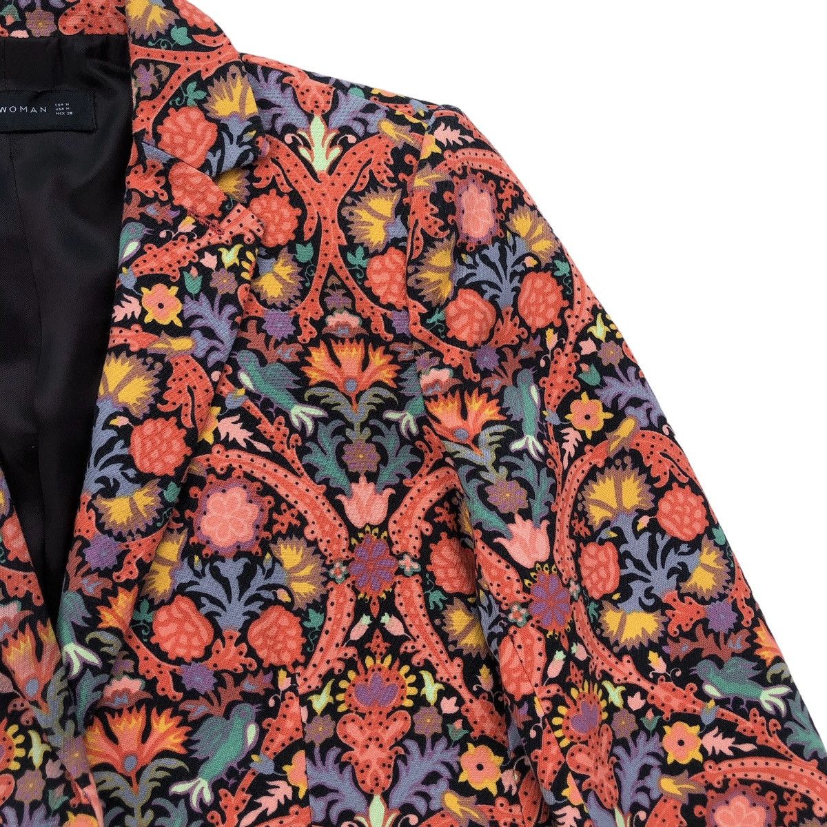 Zara Zara Retro Paisley Blazer For Women Size M / US 6-8 / IT 42-44 - 13 Thumbnail