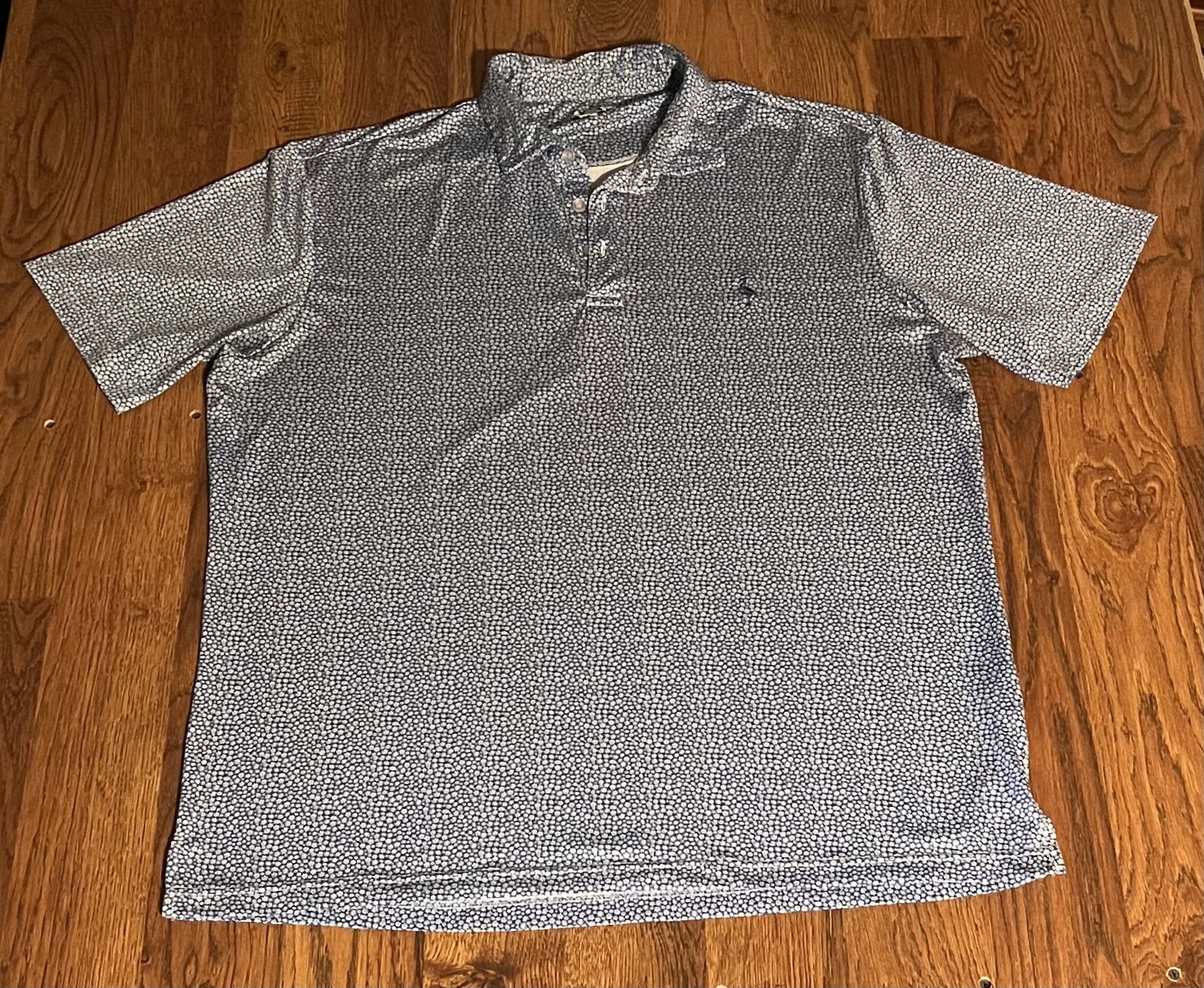 Tailorbyrd TailorByrd Golf Polo Shirt Ditsy Floral Print Short Sleeve Size US XL / EU 56 / 4 - 2 Thumbnail