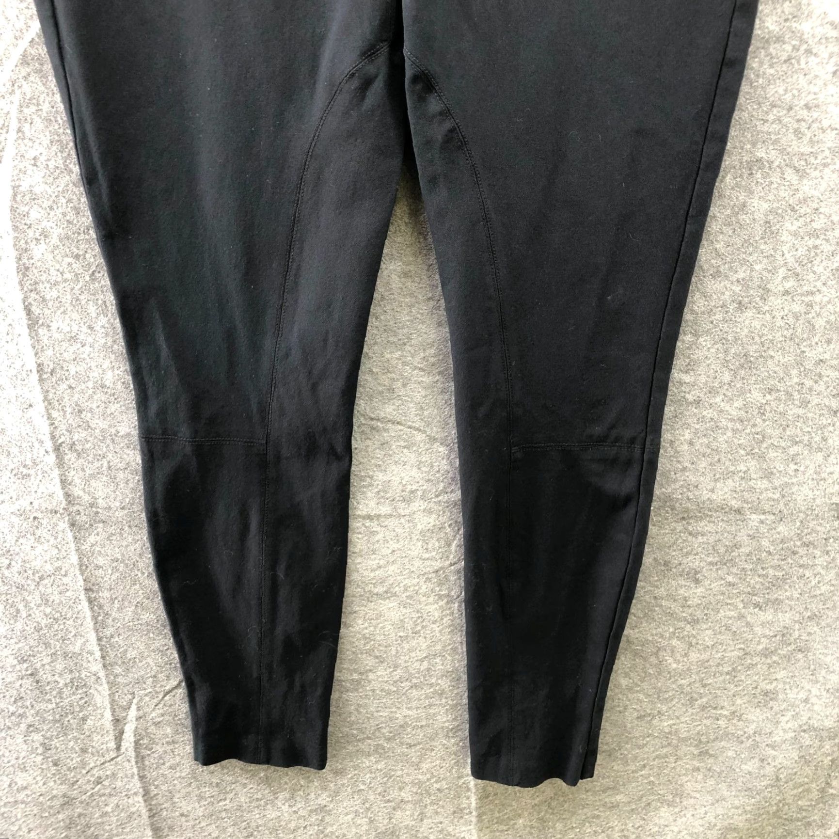 Theory Theory Womens Low Rise Skinny Dress Pants 6 Black Nylon Stretch Side Zip Trouser Size 28" / US 6 / IT 42 - 4 Thumbnail