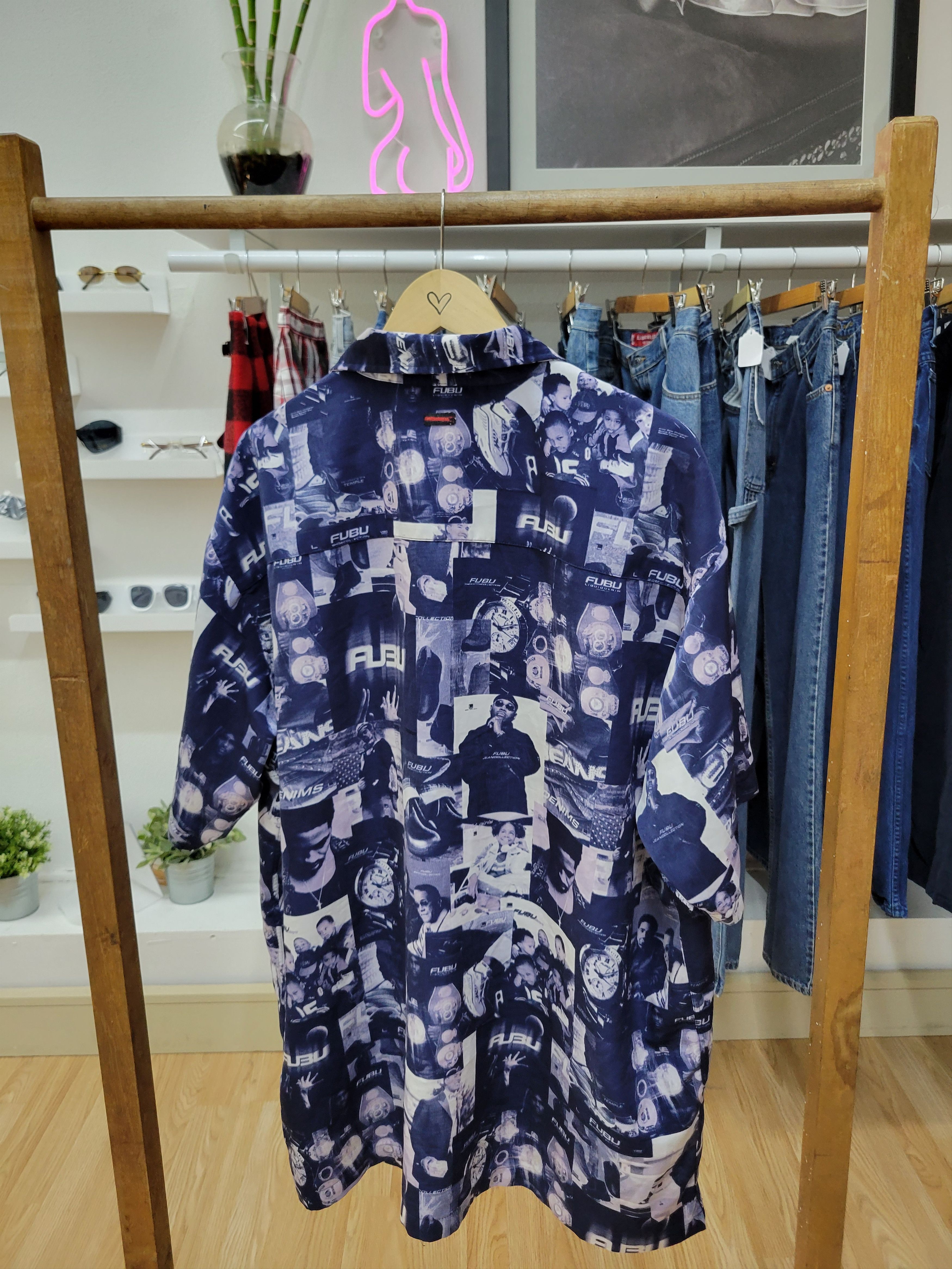 Fubu × Vintage Vintage rare LL cool J fubu button up shirt Size US XXL / EU 58 / 5 - 5 Thumbnail