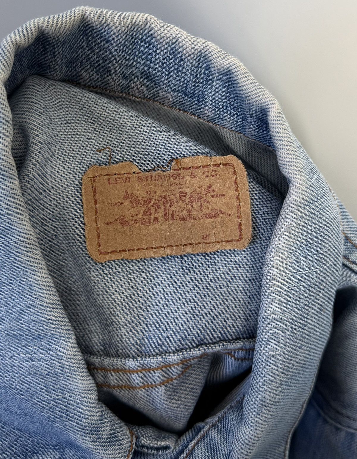 Levi's 1979 Rare Levi's Katana Vintage 1979 Year Baby Blue Red Tab Size M / US 6-8 / IT 42-44 - 3 Thumbnail