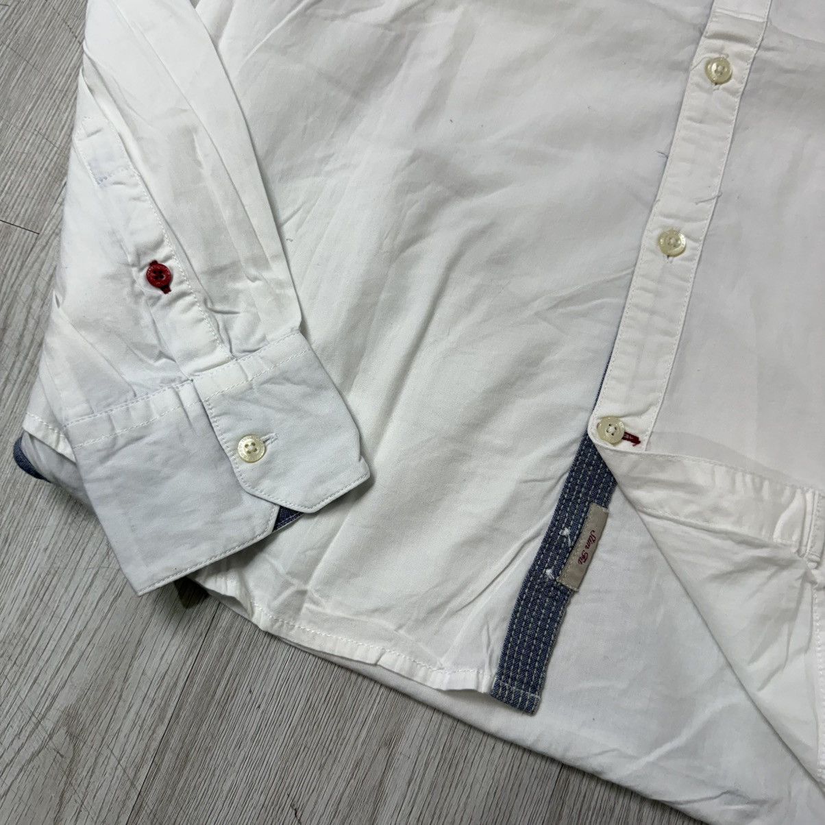 Napapijri NAPAPIJRI gamar white button shirt Size US L / EU 52-54 / 3 - 3 Thumbnail