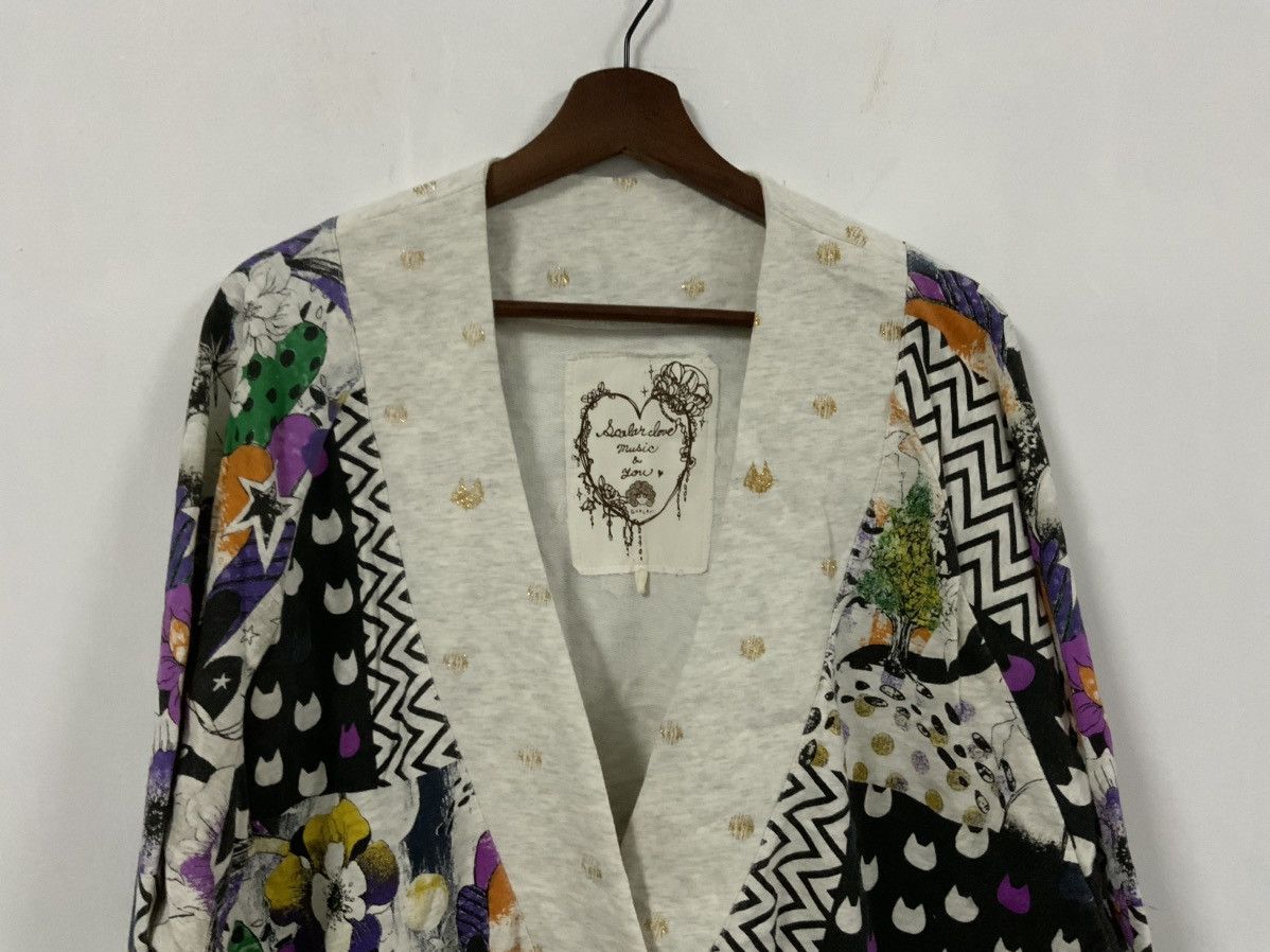 Japanese Brand Scolar Multicolor Cardigan Size US M / EU 48-50 / 2 - 4 Thumbnail