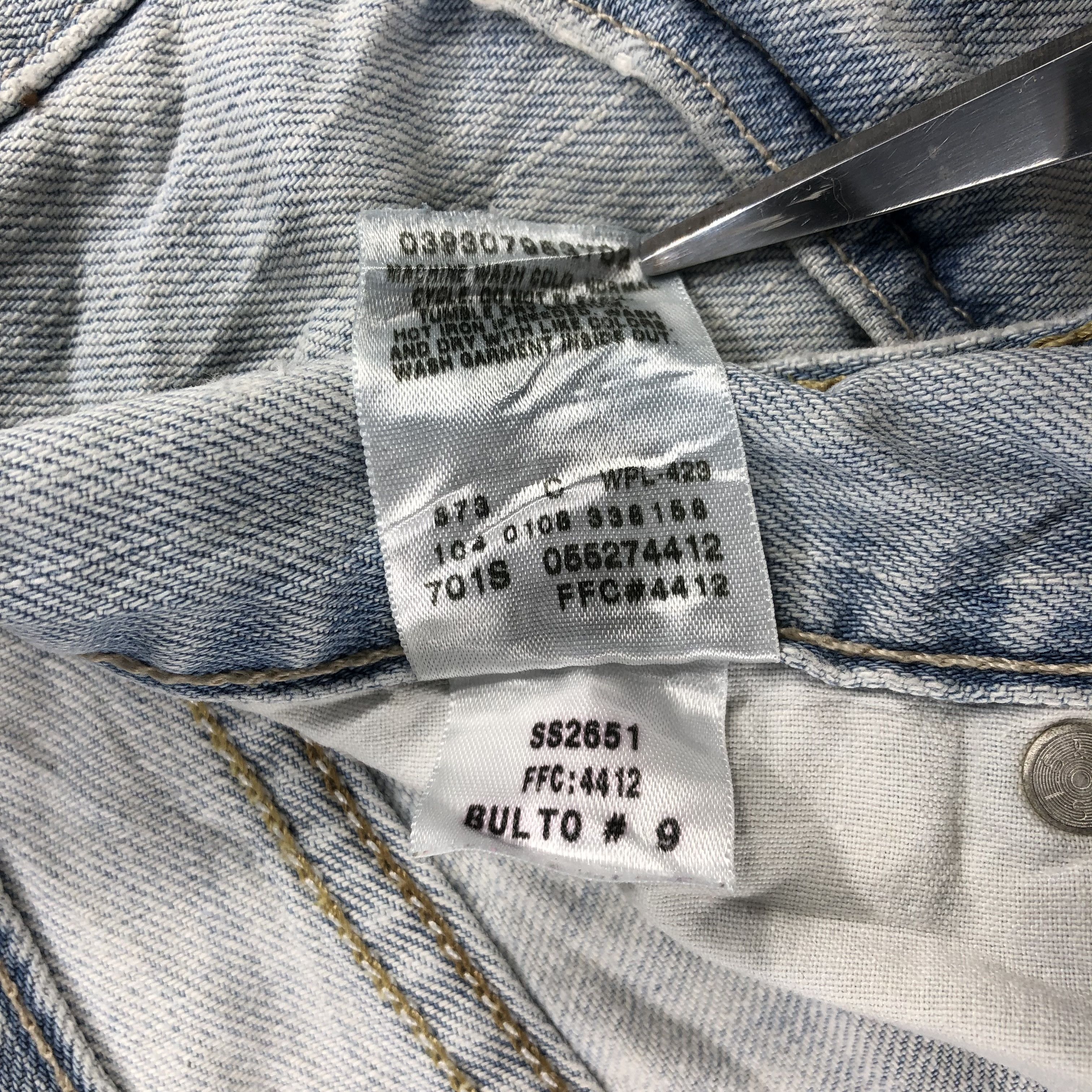 Levi's Vintage Light Wash Levis 527 Flare Jeans-J2215 Size US 34 / EU 50 - 12 Thumbnail