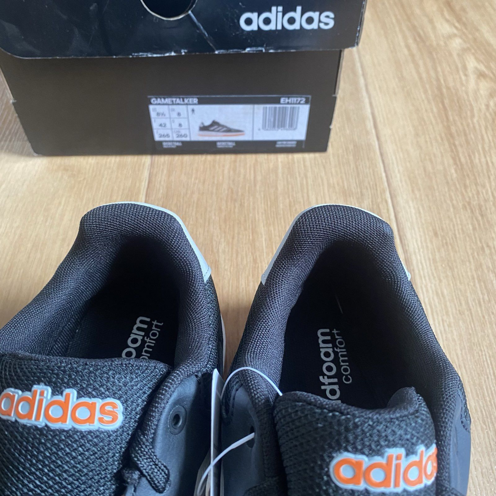 Adidas × Vintage Men's demi-season sneakers Adidas GAMETALKER EH1172 Size US 8.5 / EU 41-42 - 5 Thumbnail