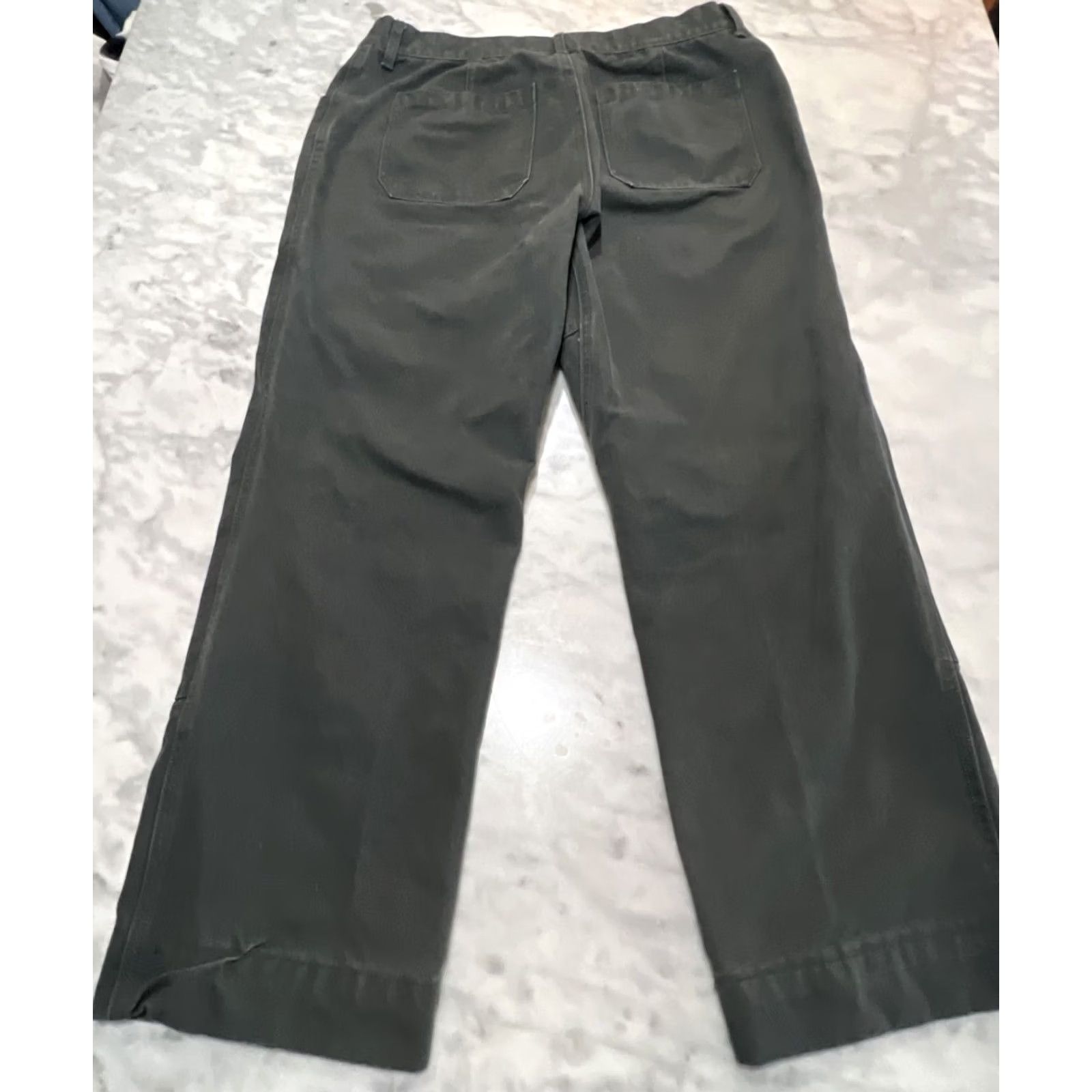 Vintage VINTAGE Arborwear Double Knee Women’s Pant Size 16 Style 152220 Shortened 27” Dark Green Size 38" / US 16 / IT 52 - 7 Thumbnail