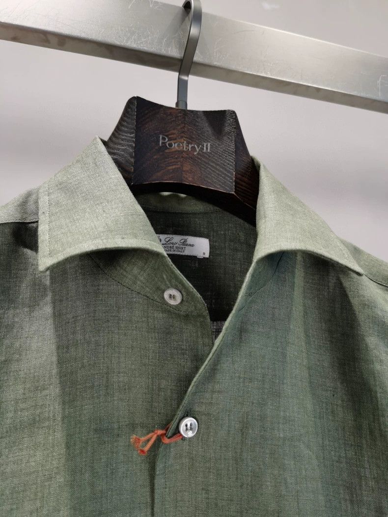 Loro Piana LORO PIANA Men's linen shirts Size US S / EU 44-46 / 1 - 4 Thumbnail