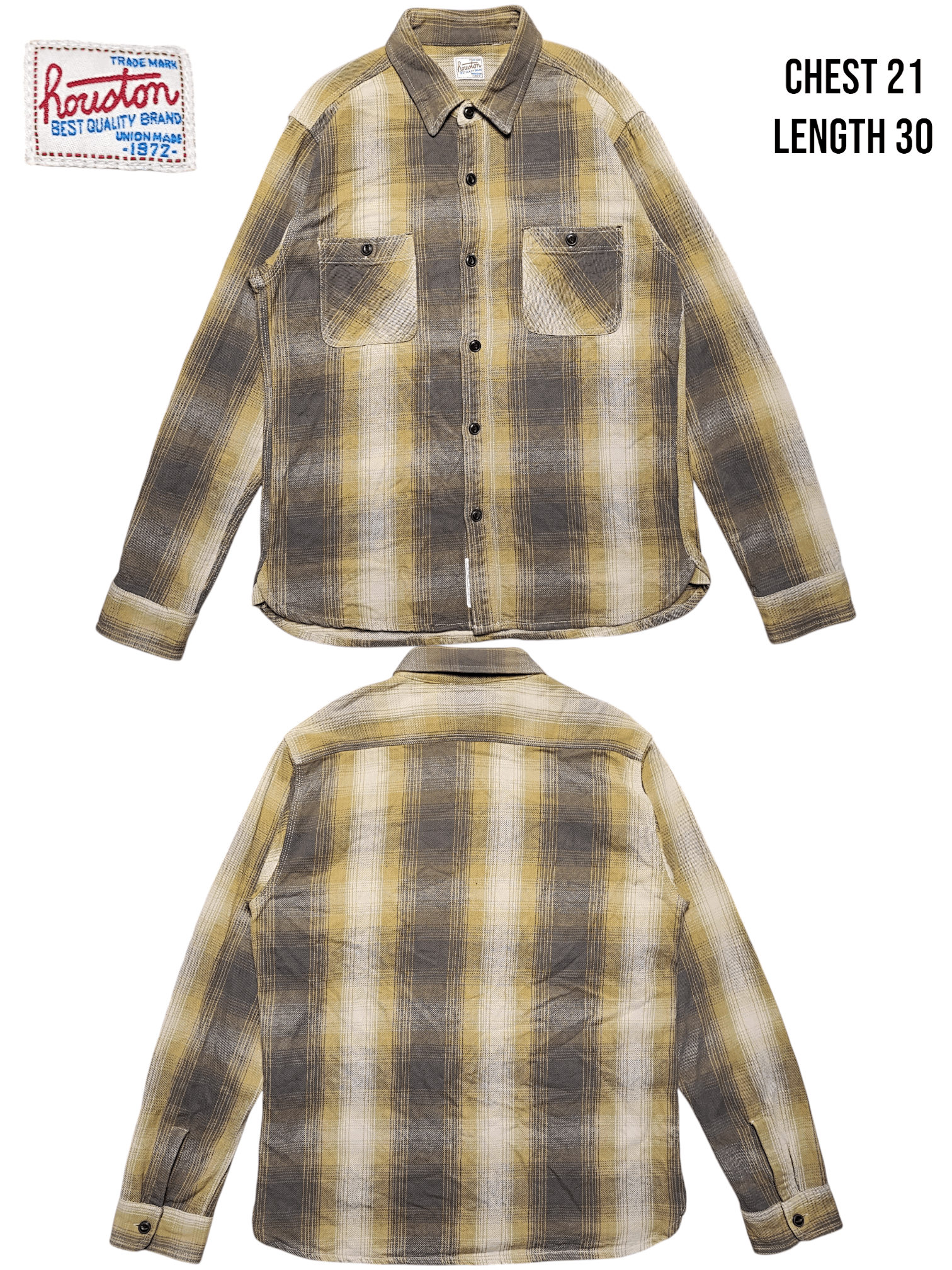 Cowboy Equipment Flannel Western Shirt by Rouston Size US L / EU 52-54 / 3 - 1 Thumbnail