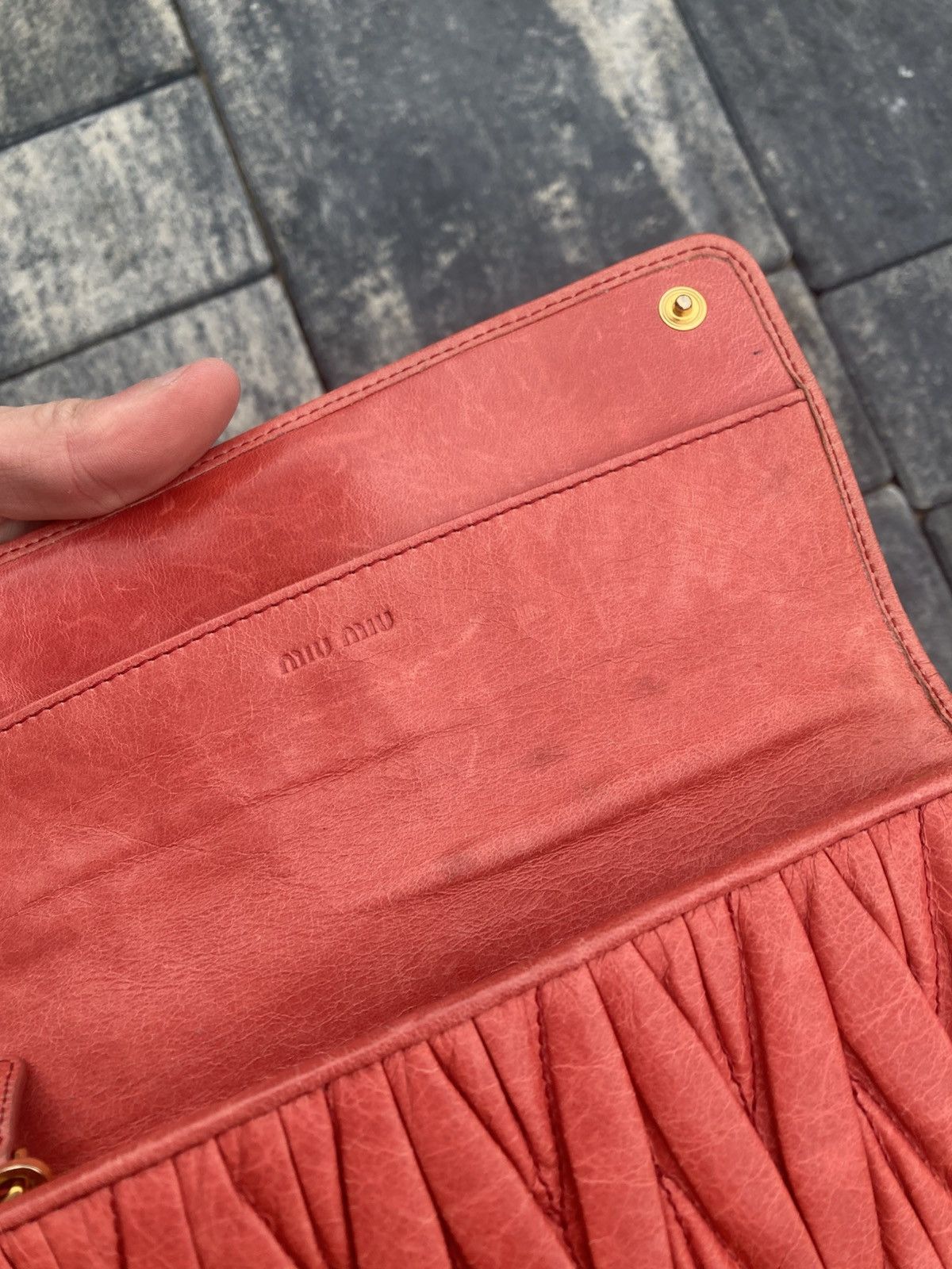 Miu Miu Vintage Miu Miu Matelasse Pink Wallet Luxury Retro Size ONE SIZE - 7 Thumbnail