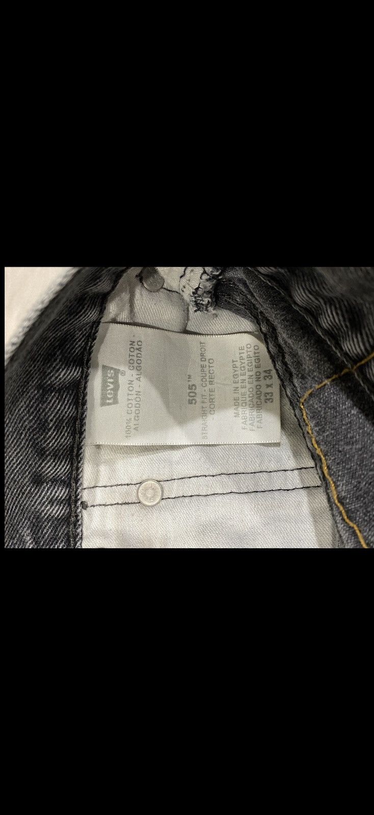 Levi's Levi’s Washed Painter Jeans Size US 34 / EU 50 - 11 Thumbnail