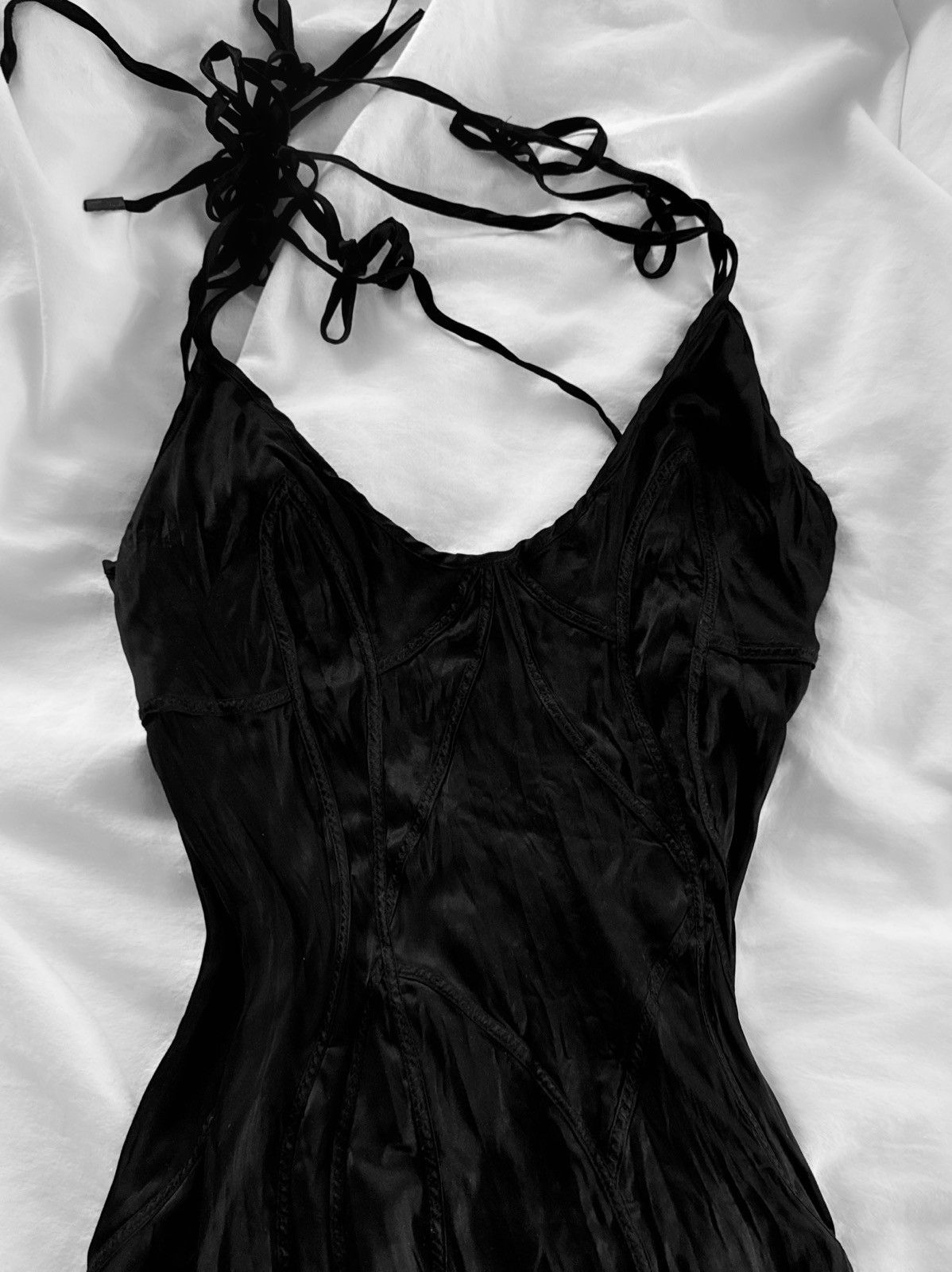 Roberto Cavalli Roberto Cavalli Runway Open-Back Silk Evening Dress Size M / US 6-8 / IT 42-44 - 7 Thumbnail