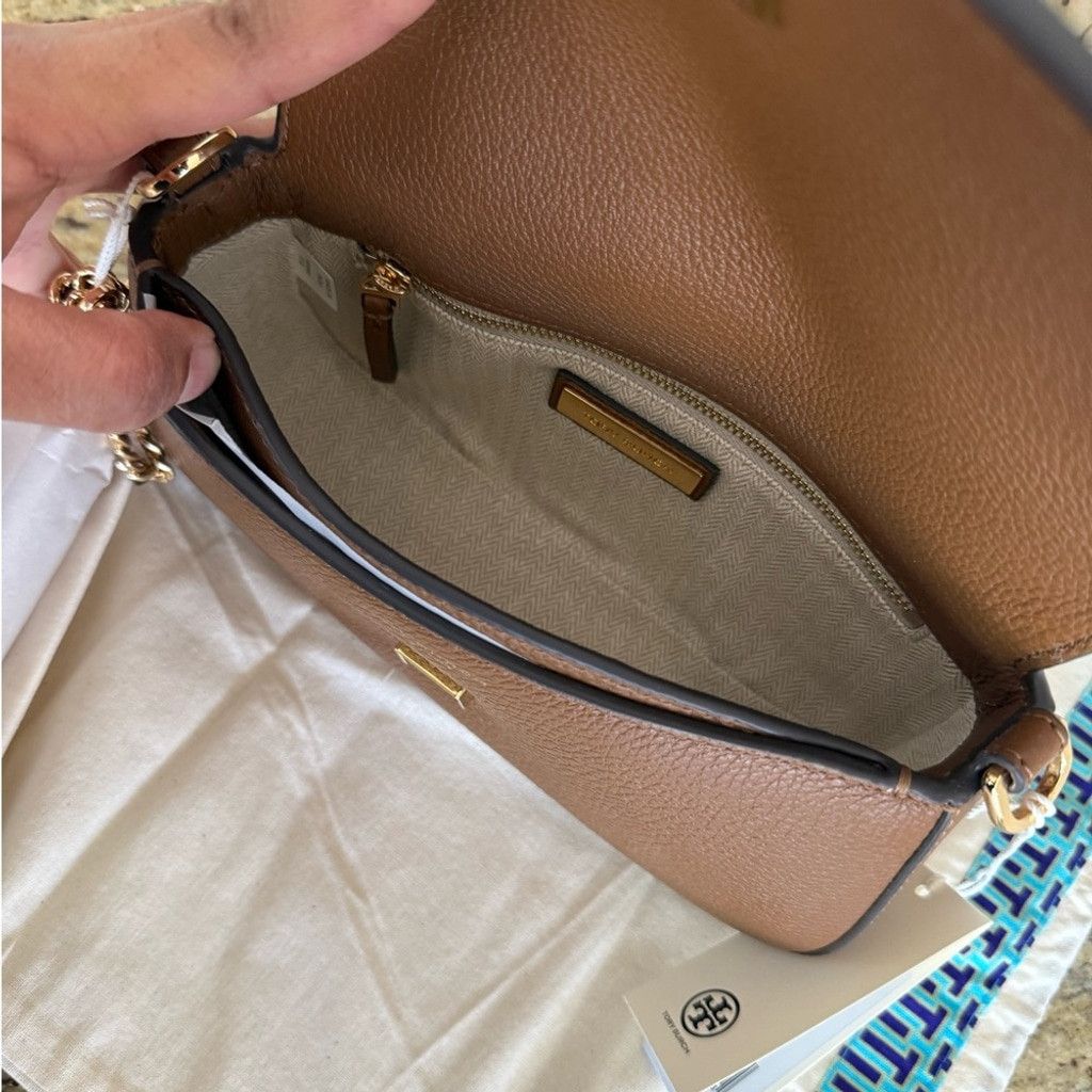 Tory Burch Tory Burch BRITTEN CONVERTIBLE CROSSBODY Leather Shoulder in Size ONE SIZE - 6 Thumbnail