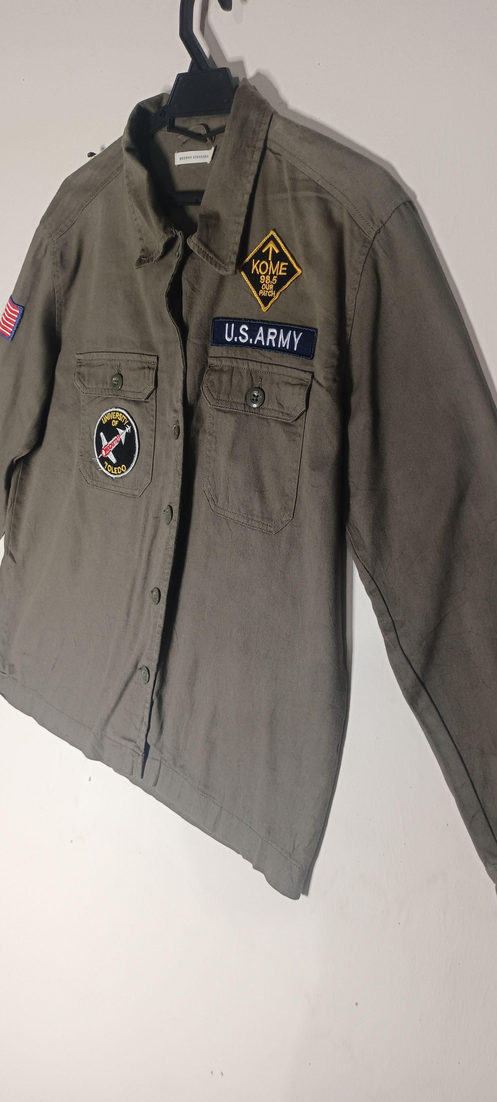Japanese Brand Vintage🔥Browny Standard US Army University Of Toledo Size US L / EU 52-54 / 3 - 6 Thumbnail