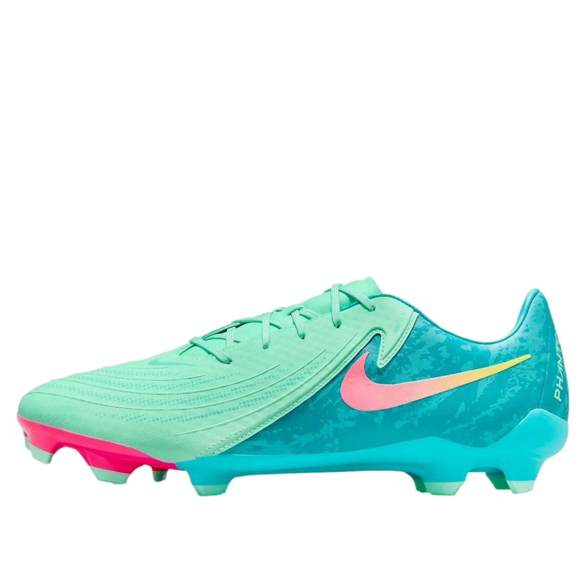 Nike Phantom GX II Academy LV8 FG/MG Green Glow/Black FJ2553-300 Size US 11 / EU 44 - 1 Thumbnail