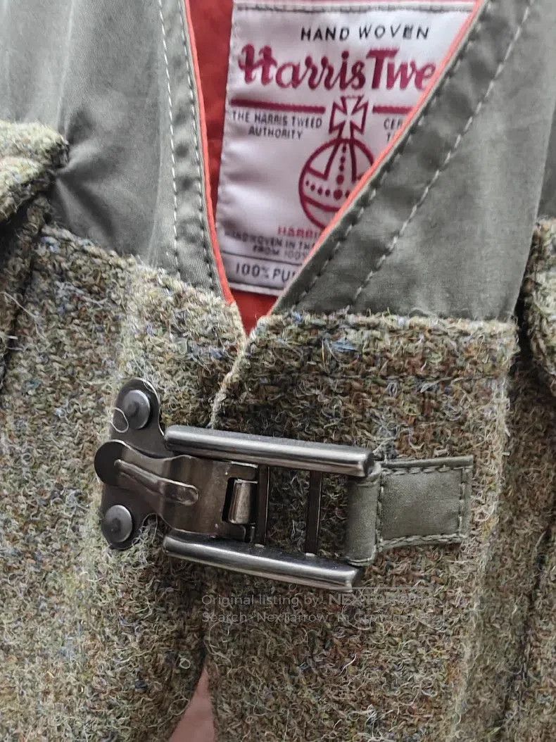 Nigel Cabourn Nigel Cabourn Ventile Harris Tweed Vest. Size US L / EU 52-54 / 3 - 2 Thumbnail