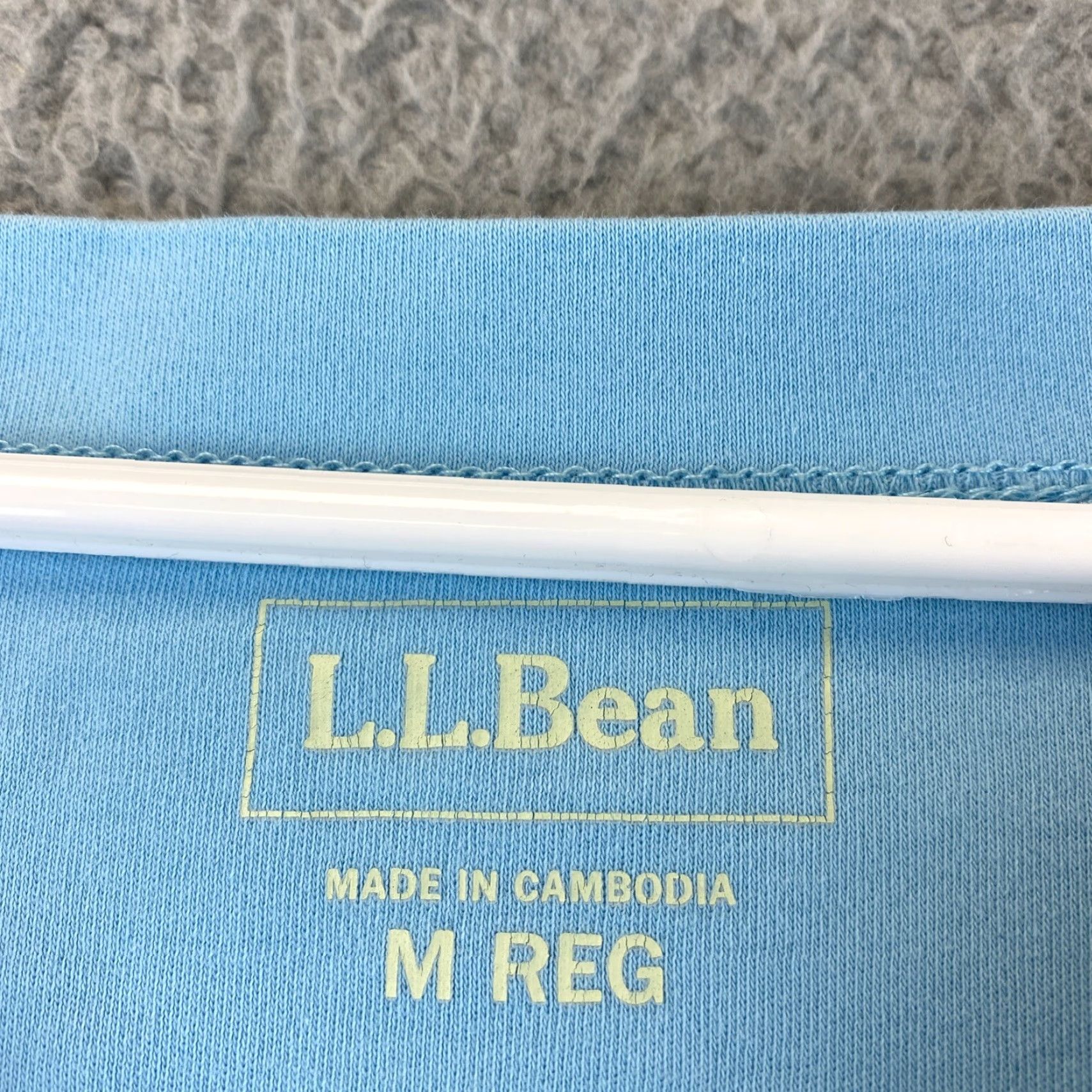 Vintage L.L.Bean T-Shirt Womens M Reg Blue Cotton Square Neck Pullover 63-30 Size M / US 6-8 / IT 42-44 - 5 Thumbnail