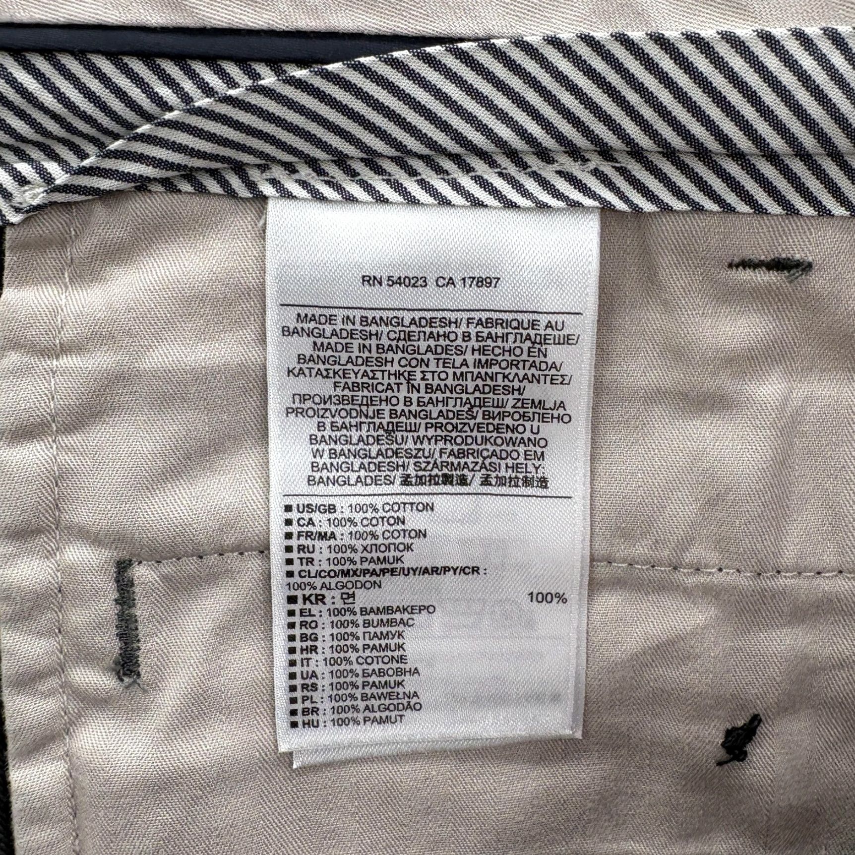 Banana Republic Banana Republic Pants Mens 42x32 Gray Aiden Chino Casual Straight Cotton Office Size US 42 / EU 58 - 5 Thumbnail