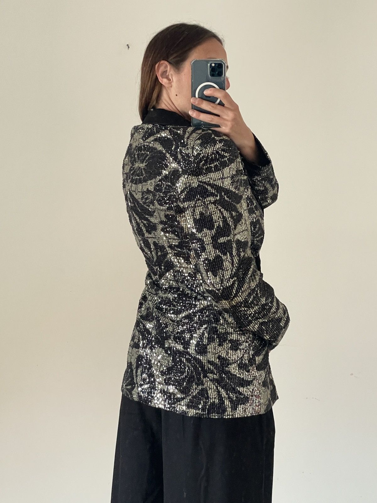 ROTATE Rotate birger christensen augustina sequin blazer satin Size XS / US 0-2 / IT 36-38 - 3 Thumbnail