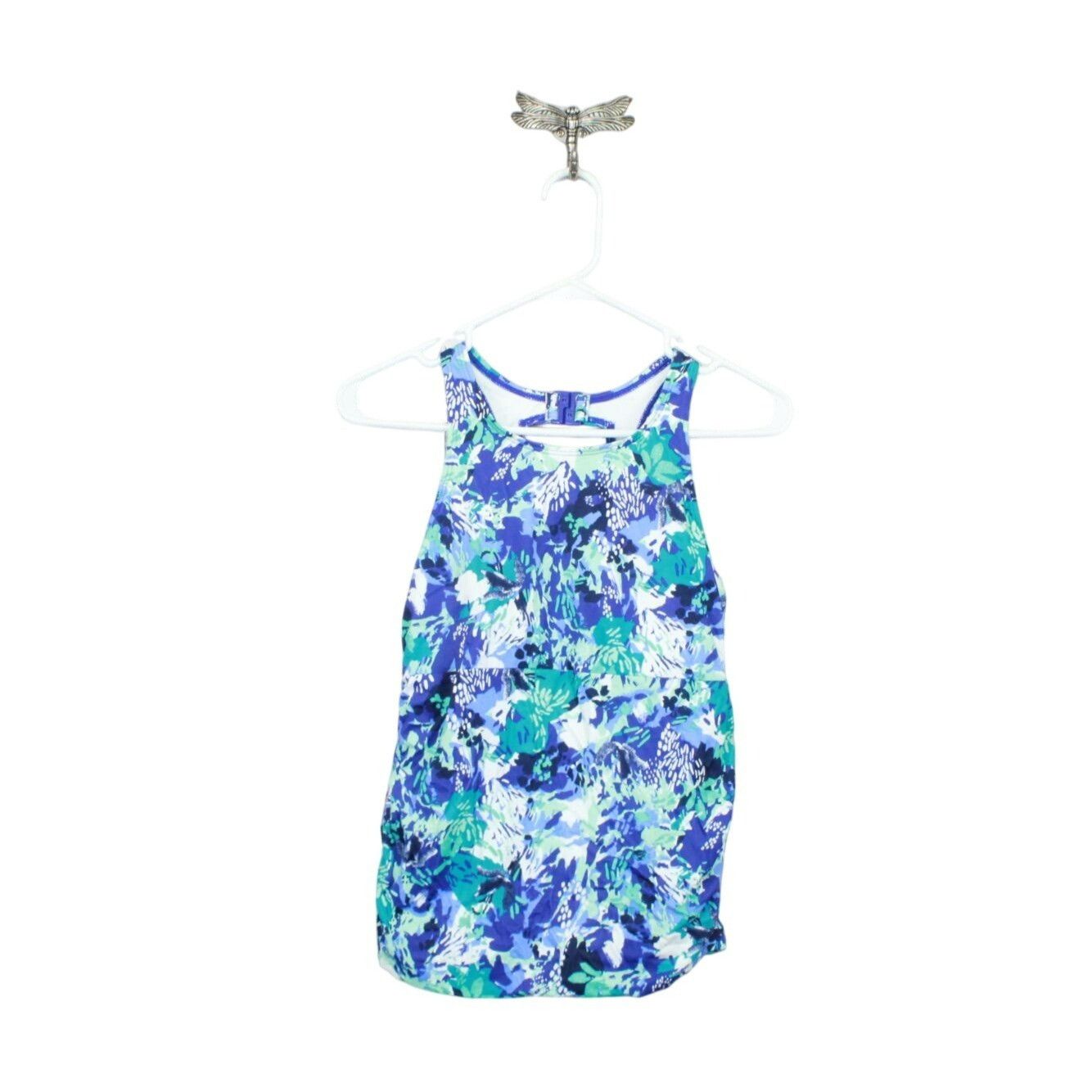 L.L. Bean × Swims LL Bean Women's BeanSport Swimwear High Neck Tankini Top Size S / US 4 / IT 40 - 1 Thumbnail