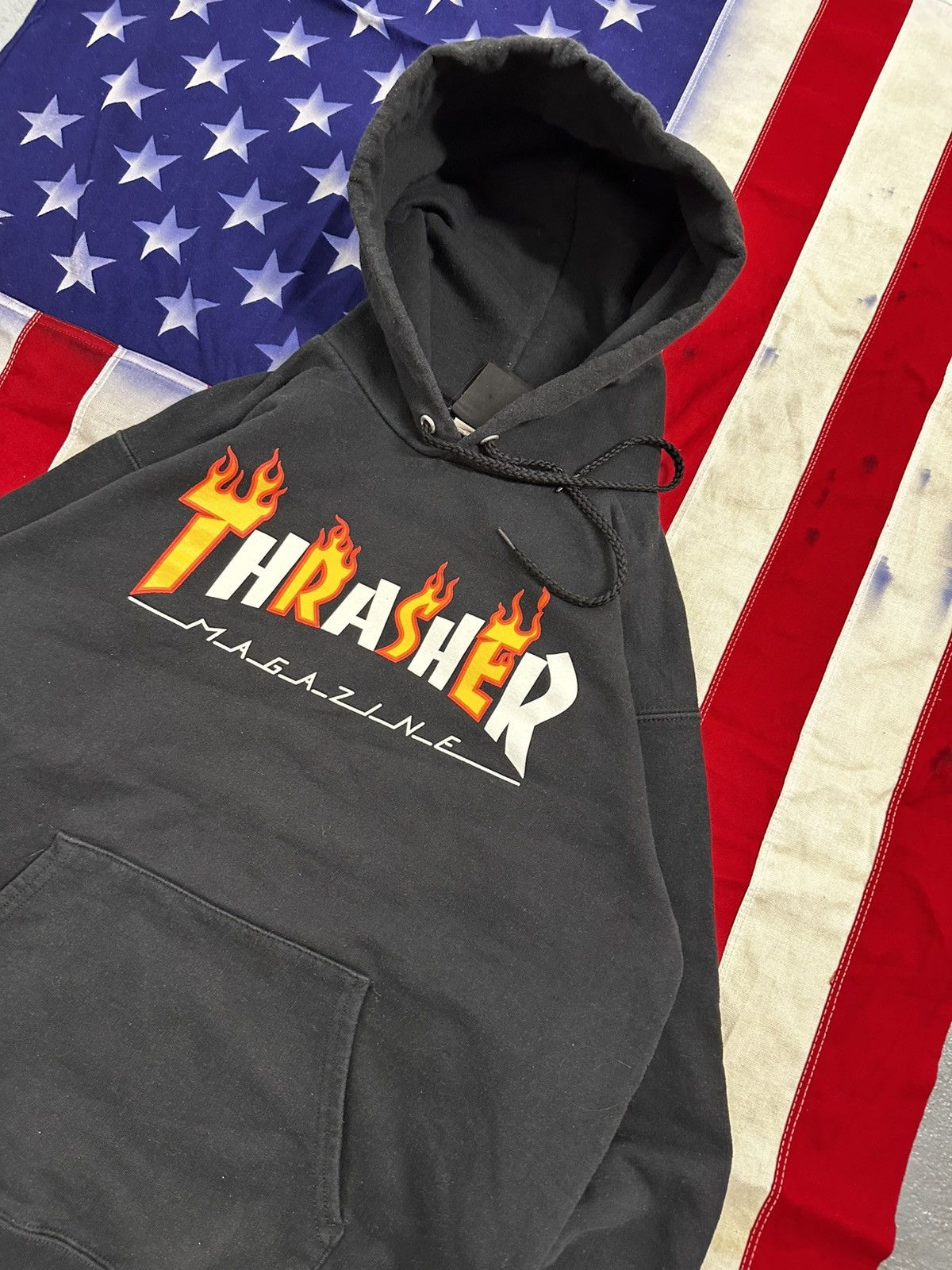 Thrasher Thrasher Flame Logo Hoodie - Black Size US S / EU 44-46 / 1 - 4 Thumbnail