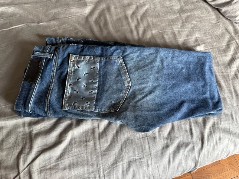 Amiri Amiri distressed denim pants Size US 34 / EU 50 - 6 Thumbnail