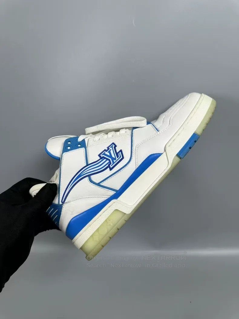 Louis Vuitton Louis Vuitton Blue Sky and White Cloud Casual Shoes Size US 7 / EU 40 - 6 Thumbnail