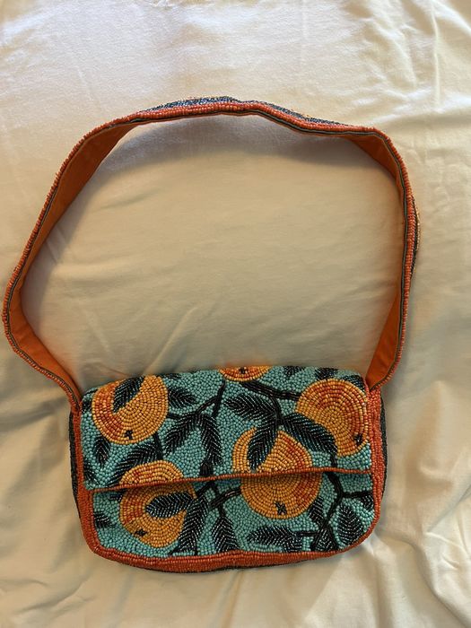 Anthropologie Women's Fiona Beaded Bag