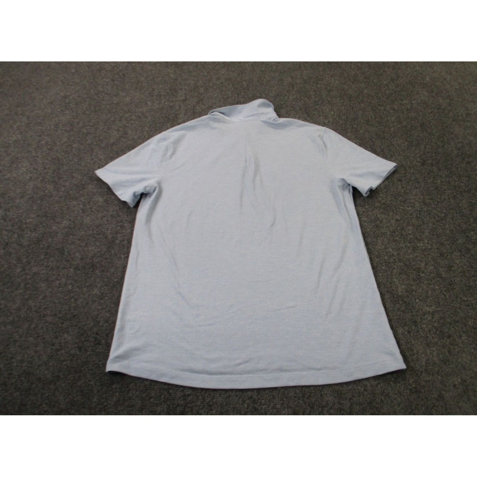Lululemon Lululemon Polo Shirt Mens L Blue Stretch Performance Golf Casual Size US L / EU 52-54 / 3 - 7 Thumbnail