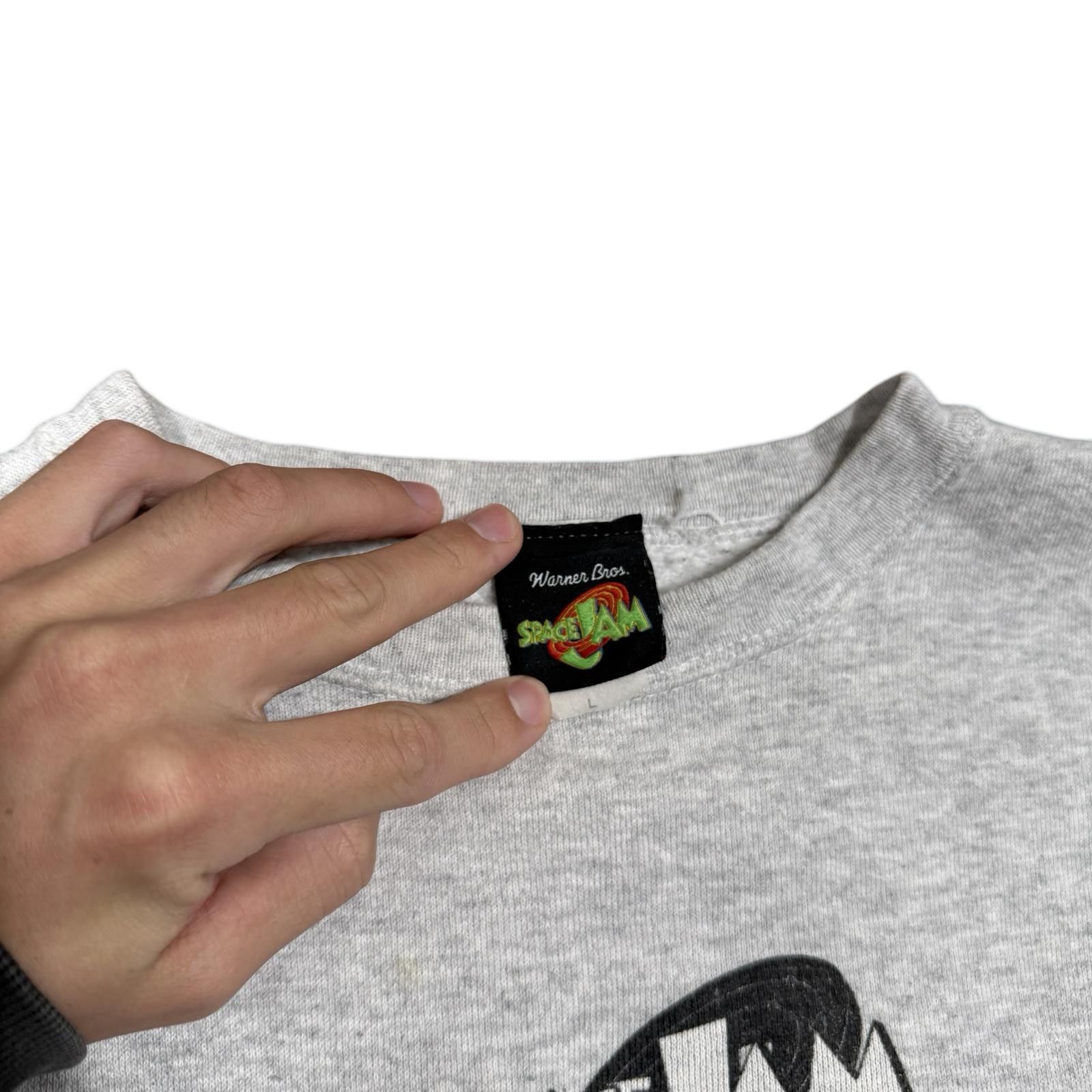 Warner Bros Vintage Space Jam Looney Tunes Monstars Crewneck Size US L / EU 52-54 / 3 - 5 Thumbnail