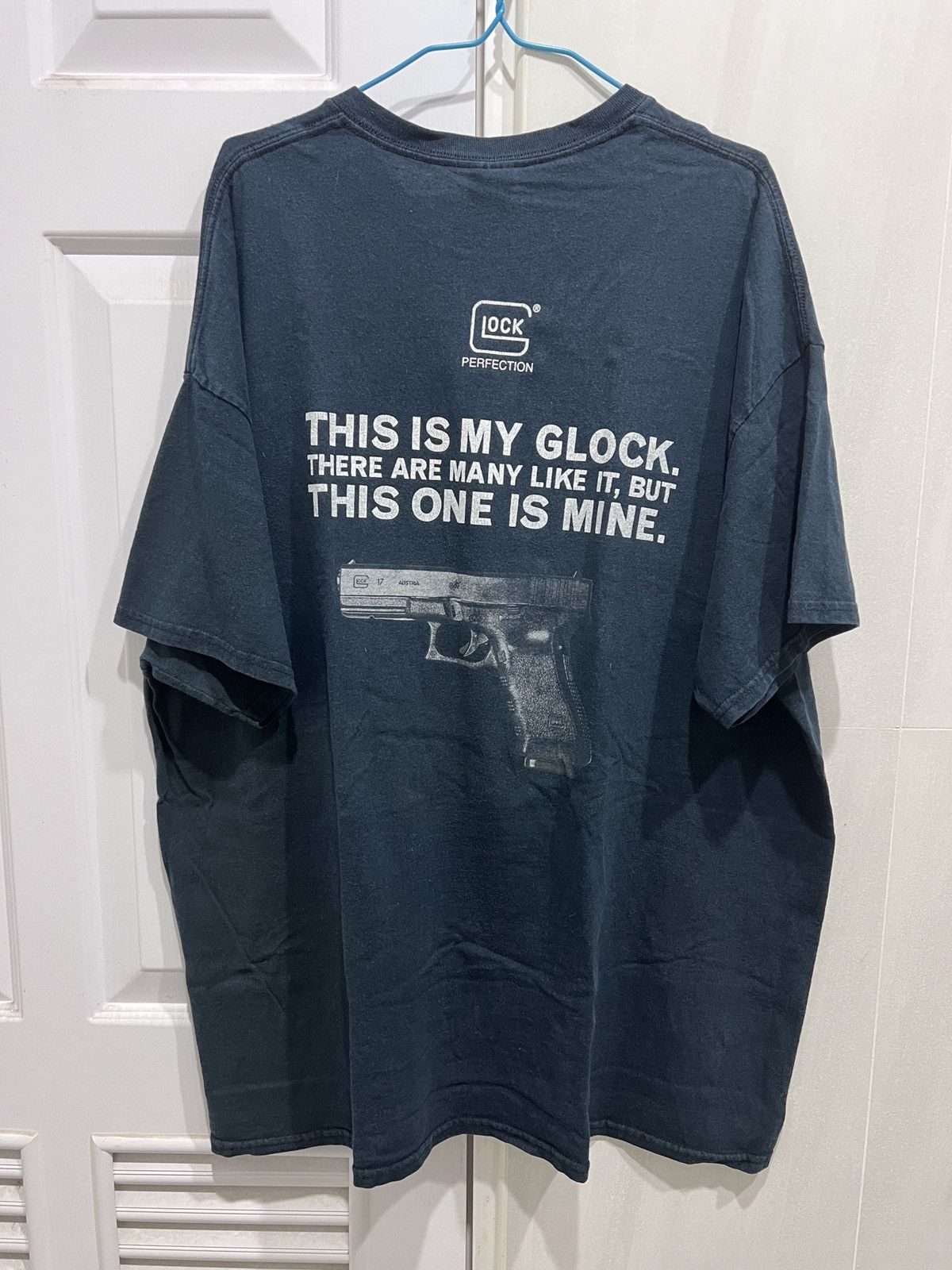 Vintage Vintage Y2K Glock Perfection Pistol Handgun Drill Tee 2XL Size US XXL / EU 58 / 5 - 1 Thumbnail