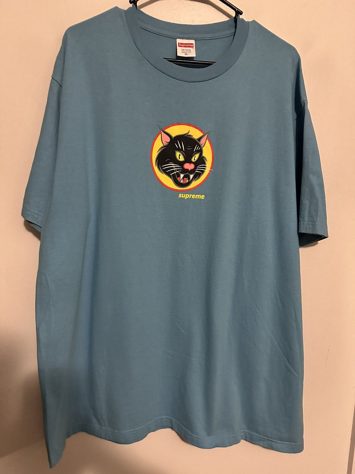 Supreme Supreme Black Cat Tee Size US XL / EU 56 / 4 - 1 Thumbnail