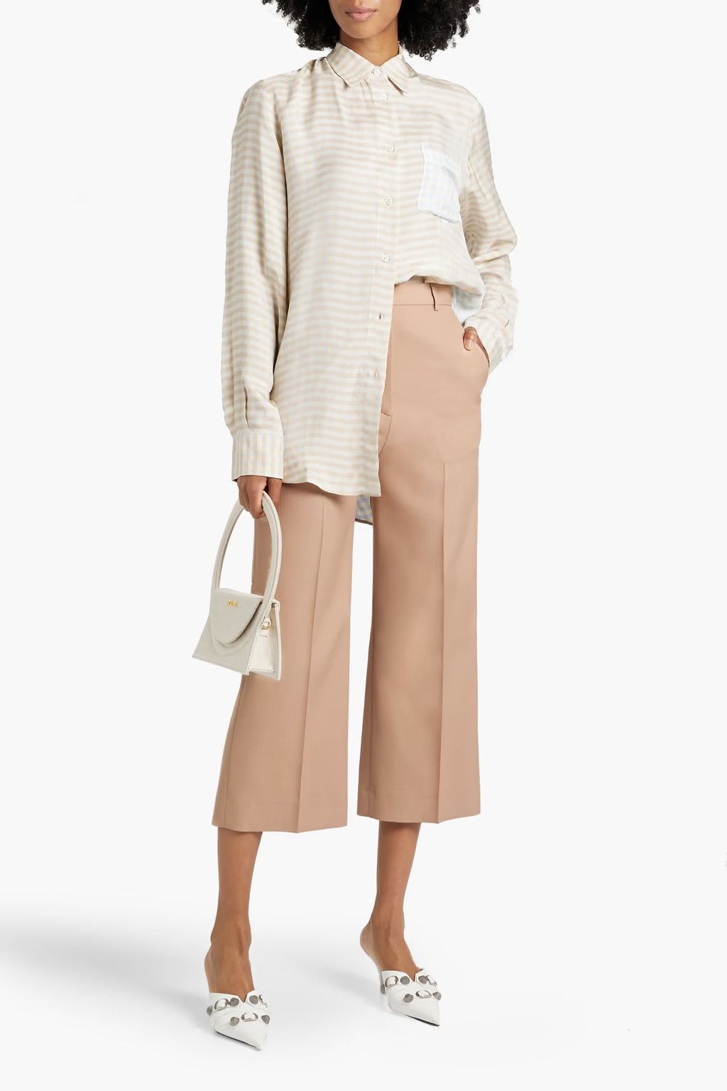 Acne Studios o1y0725 Casual Pant in Sand Size 30" / US 8 / IT 44 - 2 Thumbnail