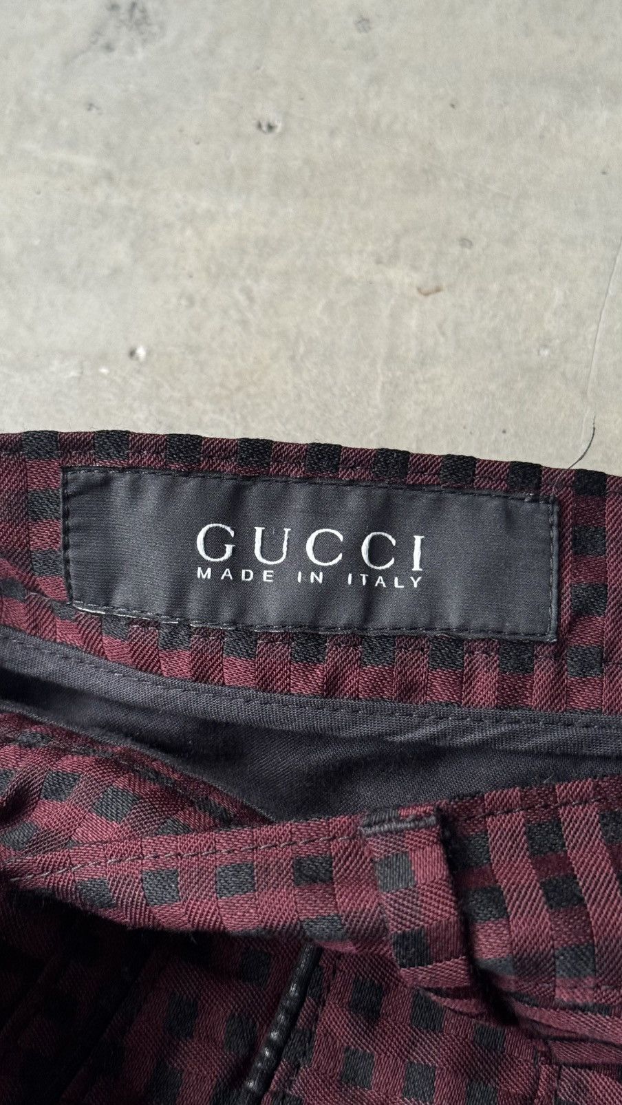 Gucci Gucci Tom ford checkered Pants Size US 37 - 5 Thumbnail