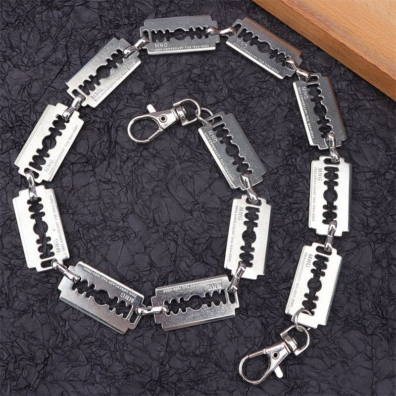 Other Stylish Metal Blade Pants Chain Size ONE SIZE - 3 Thumbnail