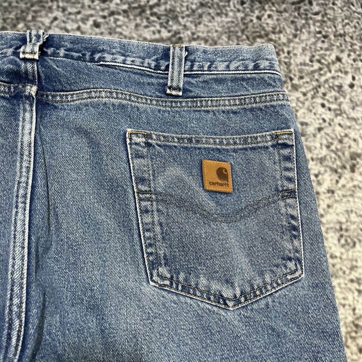 Carhartt Vintage Carhartt Blue Workwear Skater 2000s Jeans 40x33 Size US 40 / EU 56 - 4 Thumbnail