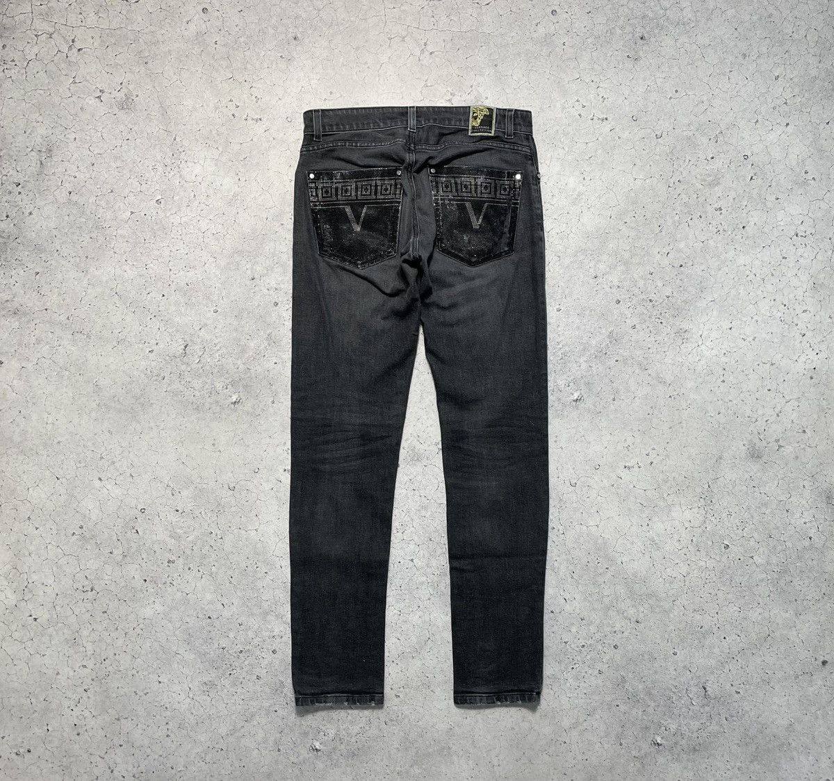 Versace Jeans Couture Versace Collection Big Logo Jeans Denim Luxury Rare Size US 30 / EU 46 - 1 Thumbnail