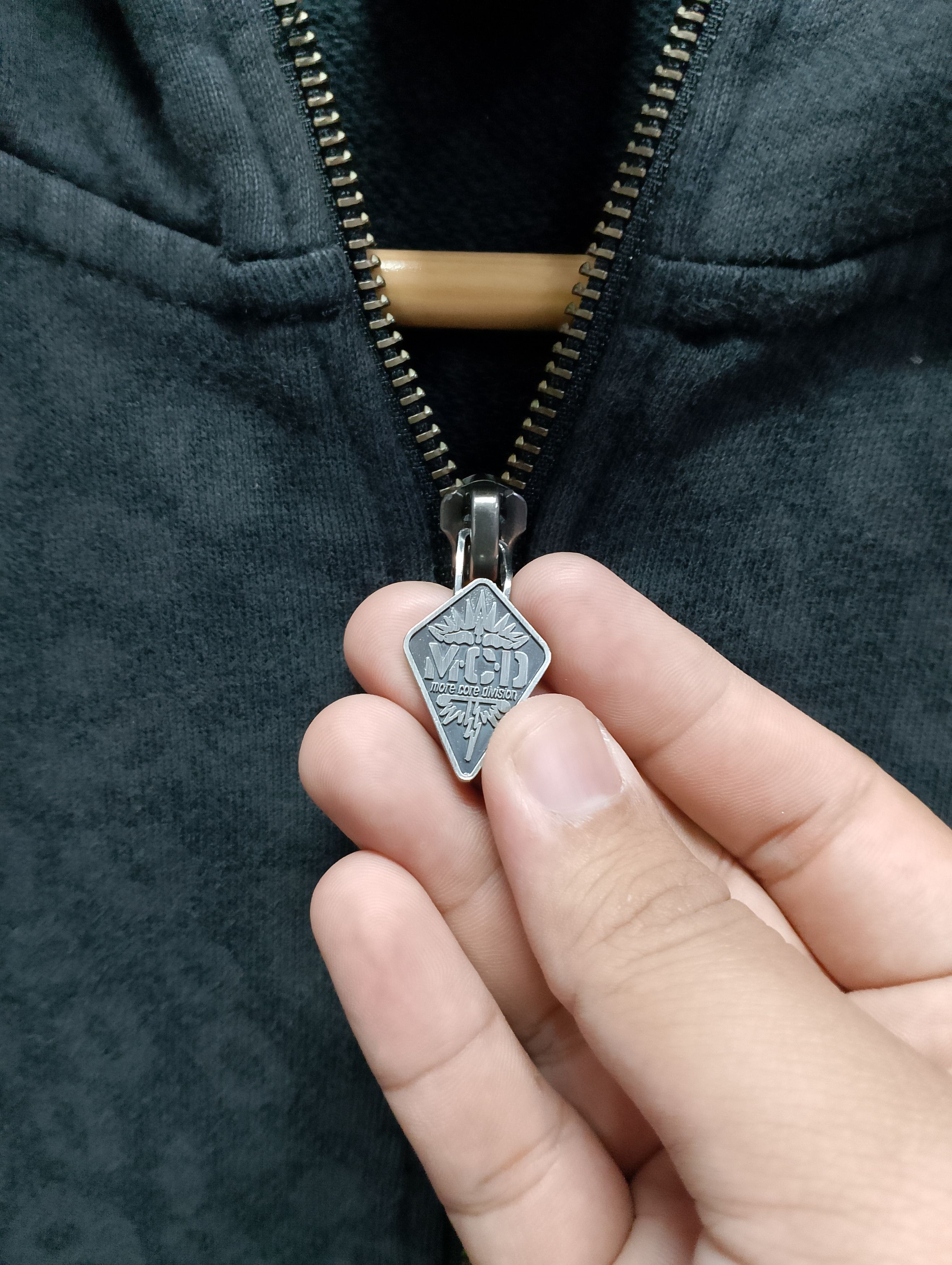 Japanese Brand MCD Zip Hoodie Superior Mothers Graphic Hardcore Surf Style Size US L / EU 52-54 / 3 - 7 Thumbnail