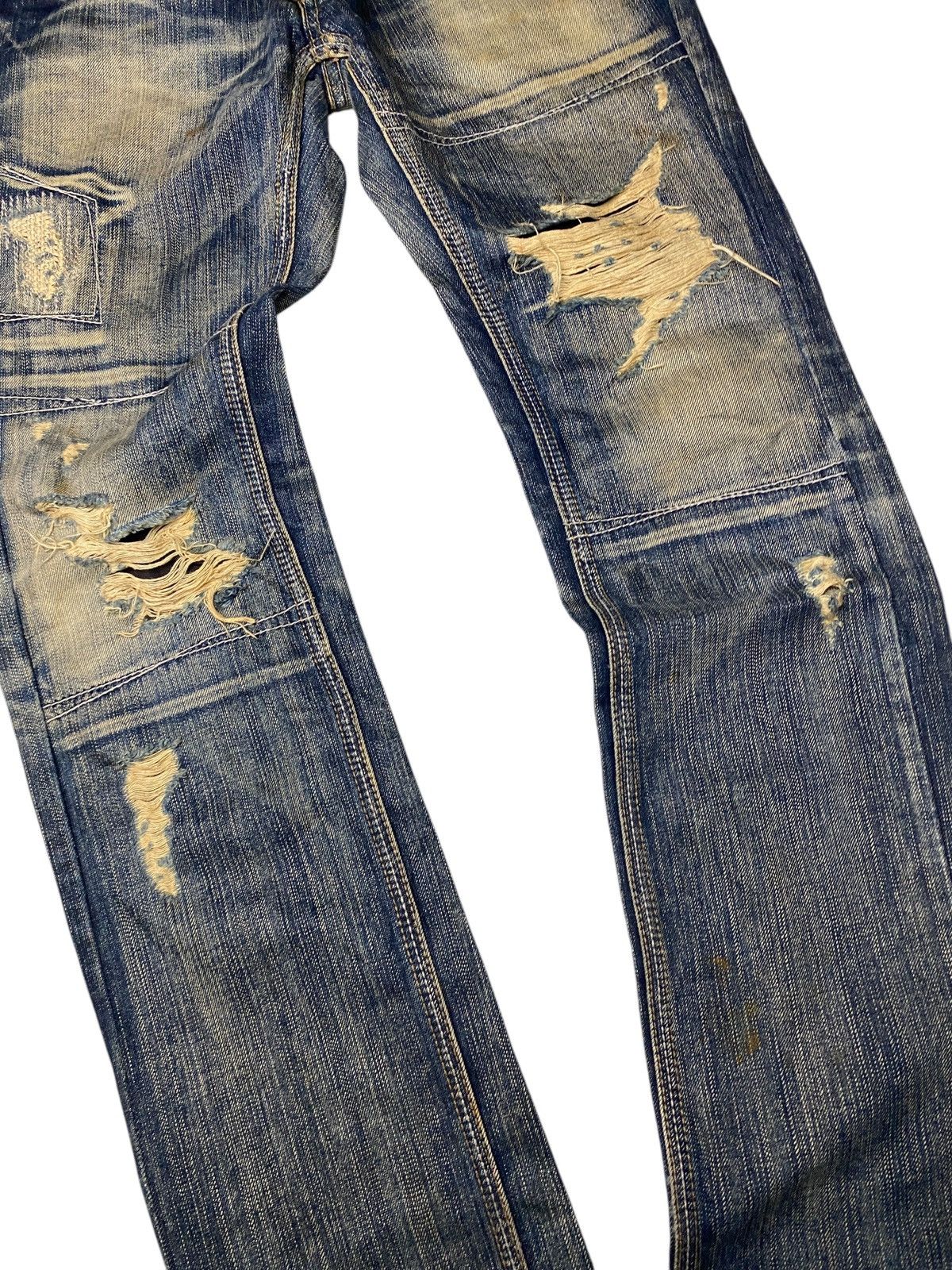 If Six Was Nine 2000's Difference Rupert Seawash Distressed Jeans Size US 28 / EU 44 - 7 Thumbnail