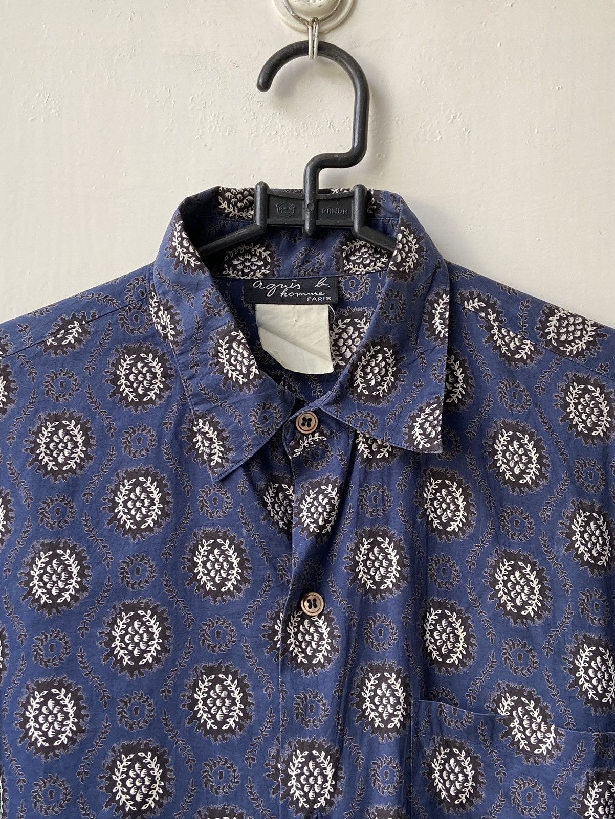 agnes b. AGNES B. HOMME Motive Shirt Size US S / EU 44-46 / 1 - 4 Thumbnail