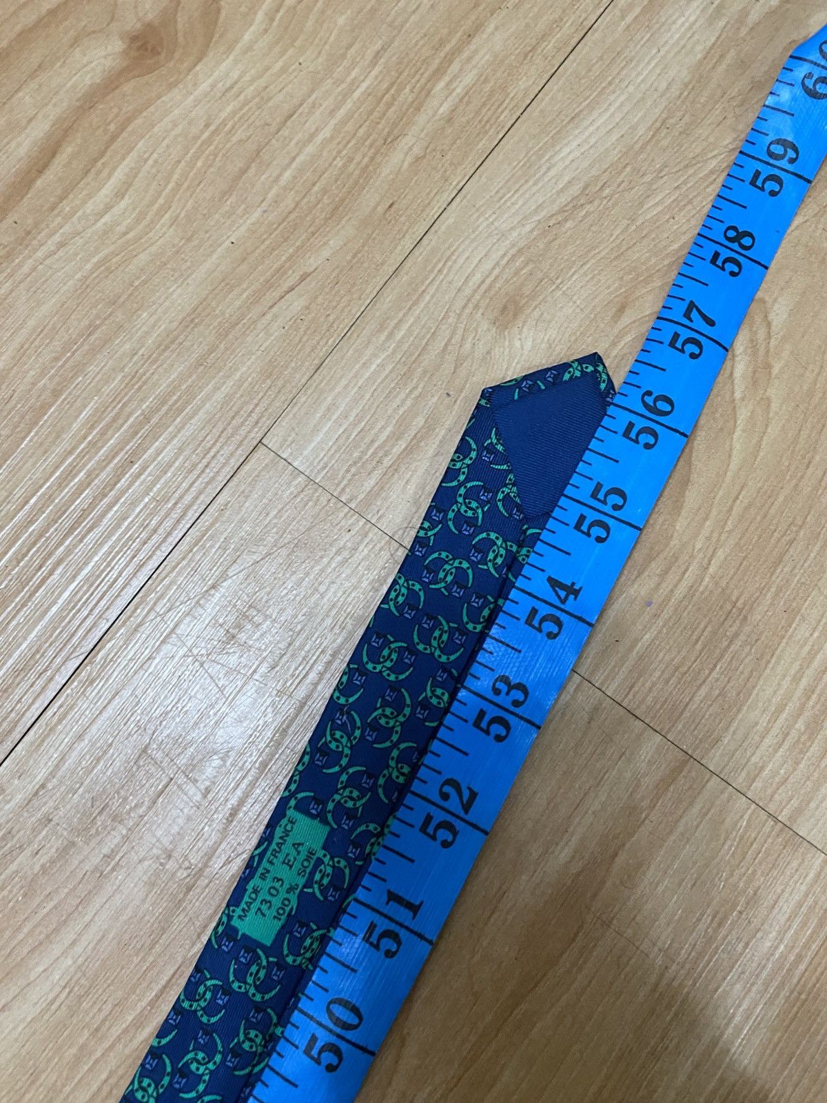 Hermes 🔥SICK🔥Vintage hermes tie 100% silk Size ONE SIZE - 6 Thumbnail