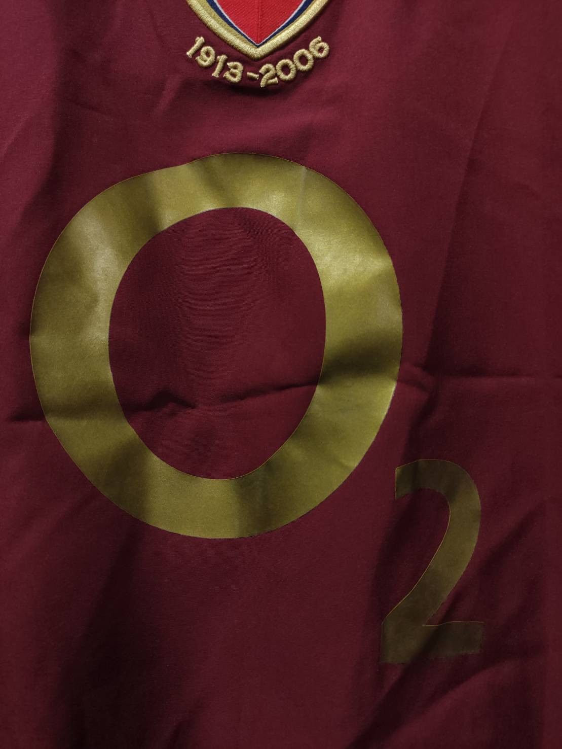Nike Vtg 00's Arsenal Bergkamp No.10 " Farewell to Highbury " L/S Size US L / EU 52-54 / 3 - 5 Thumbnail
