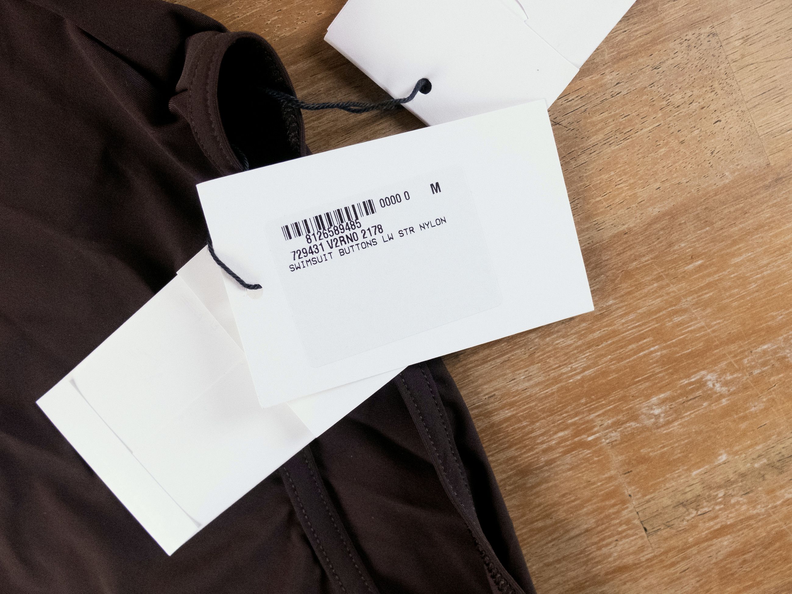 Bottega Veneta BOTTEGA VENETA brown one piece swimsuit Size Medium 6 US Size 28" / US 6 / IT 42 - 4 Thumbnail