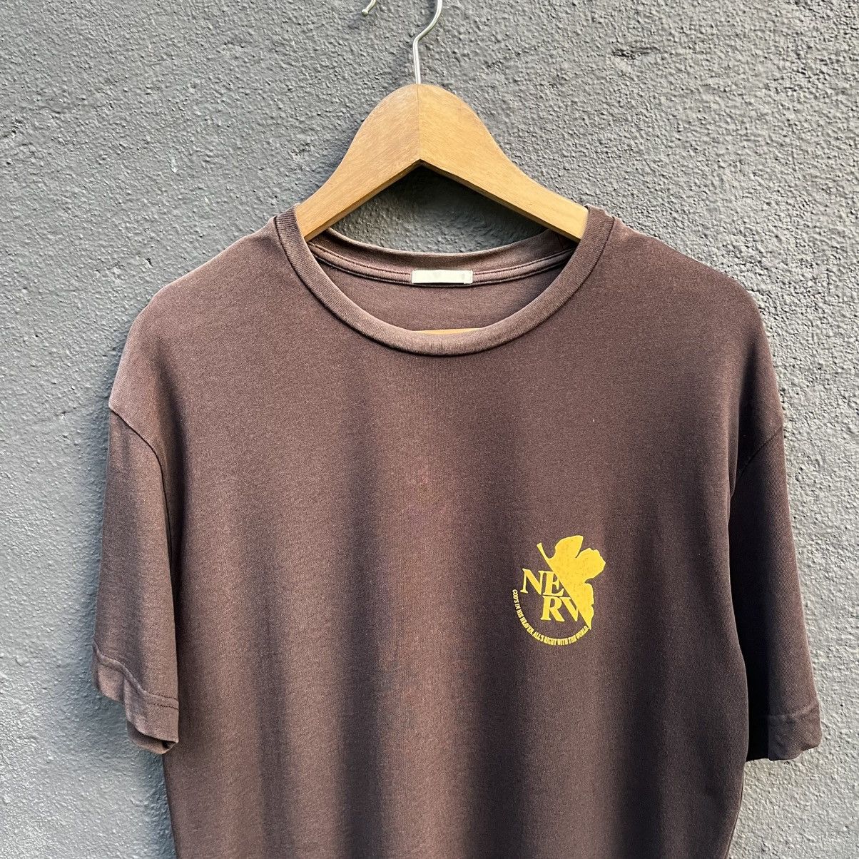 Anime Thrashed Faded Evangelion X Gu Anima Tee Size US S / EU 44-46 / 1 - 2 Thumbnail