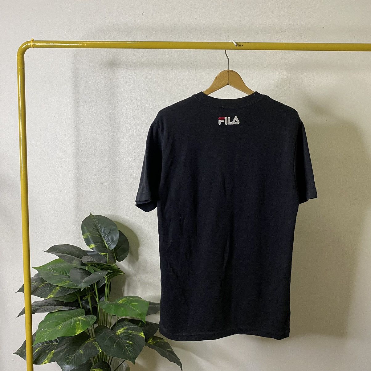 Fila Vintage 1990s Fila Embroidery Big Logo Tee Size US M / EU 48-50 / 2 - 5 Thumbnail