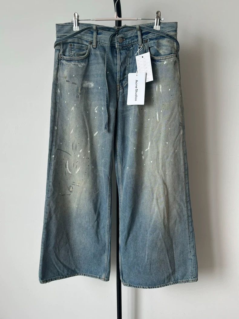 Acne Studios acne studios Low-rise jeans with heavy industry zippers 250 Size US 36 / EU 52 - 1 Thumbnail