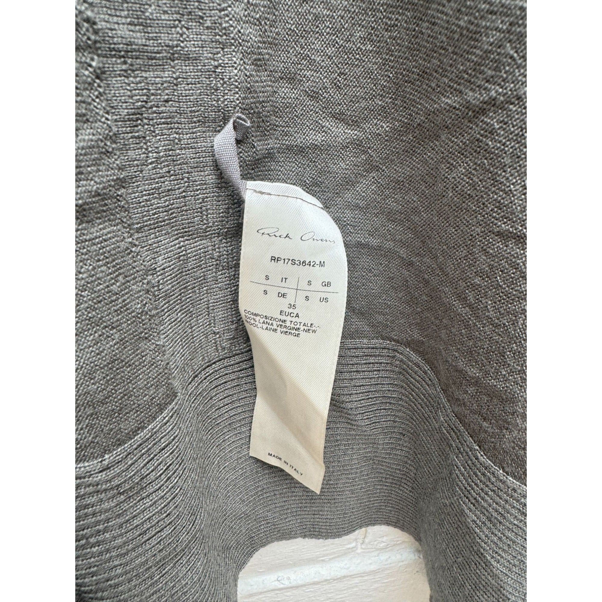Rick Owens SS 2017 Walrus Cardigan Size S / US 4 / IT 40 - 5 Thumbnail