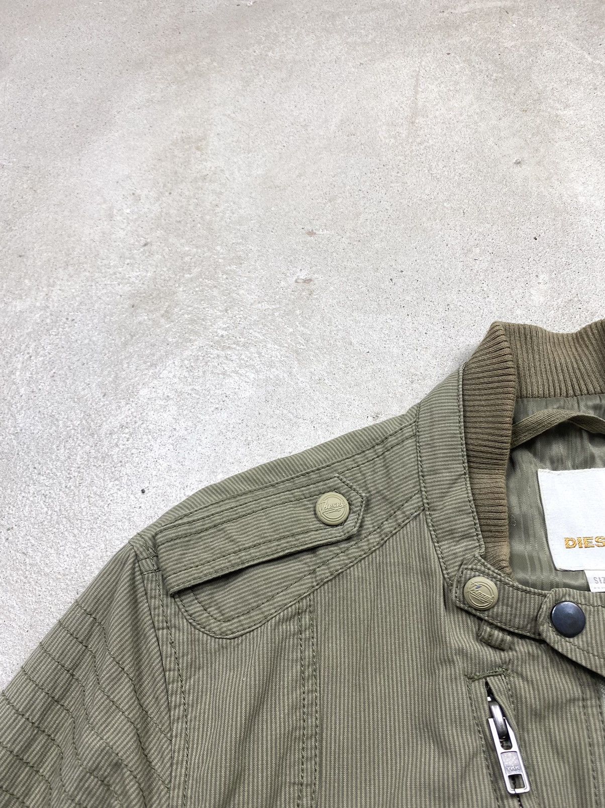 Y2K Vintage Diesel Under Sea Jacket Bomber Archive Hype