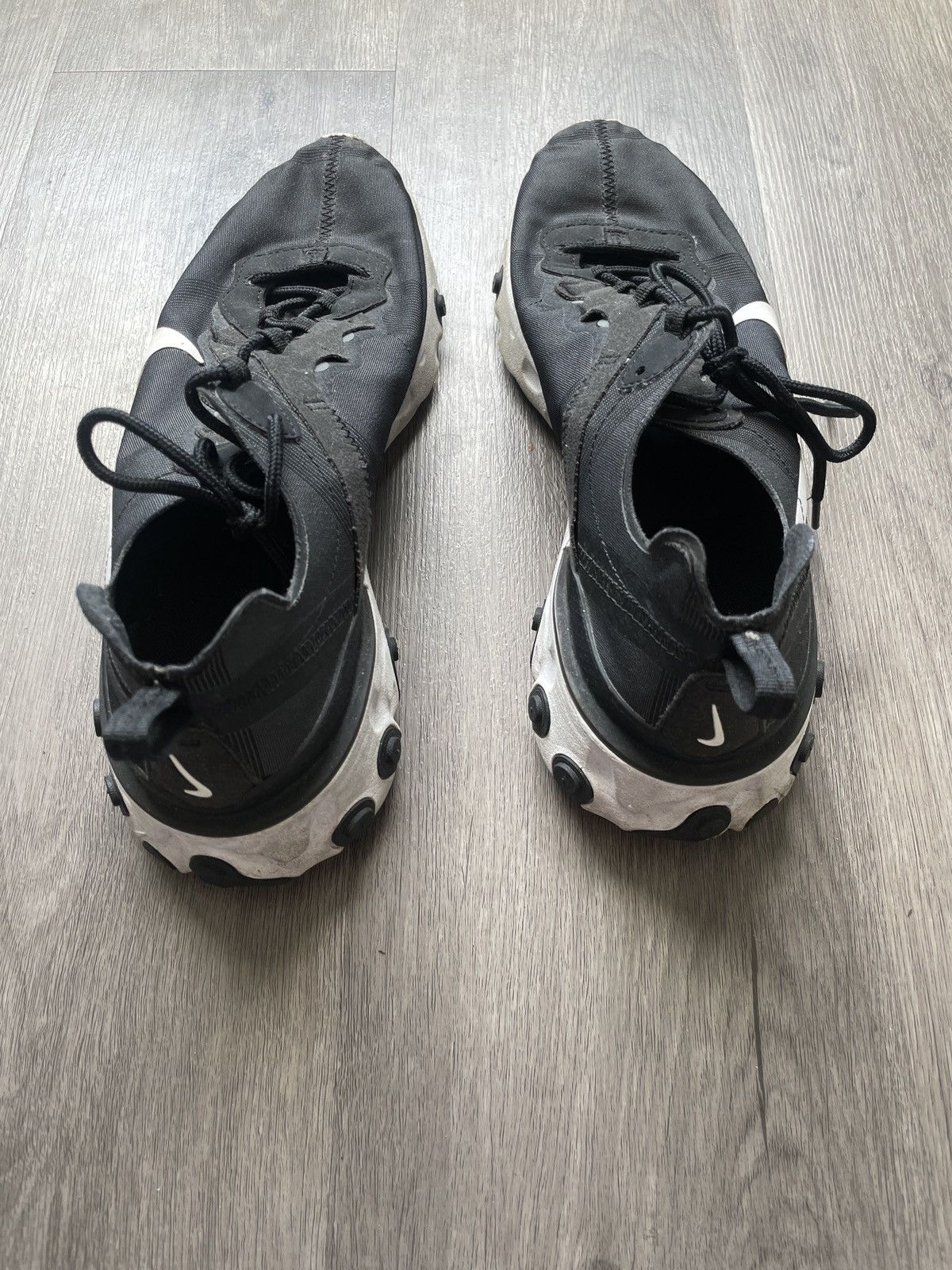 Nike Nike “React Running” Black Sneakers (Sz.11) Size US 11 / EU 44 - 3 Thumbnail