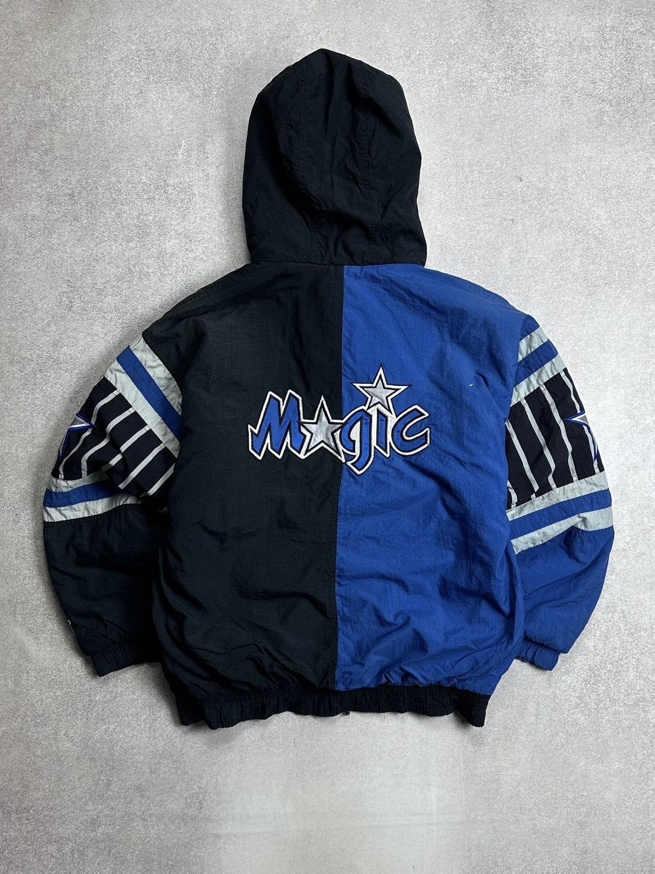 Starter Vintage Starter NBA Magic Hooded Jacket Rare M Size US M / EU 48-50 / 2 - 3 Thumbnail