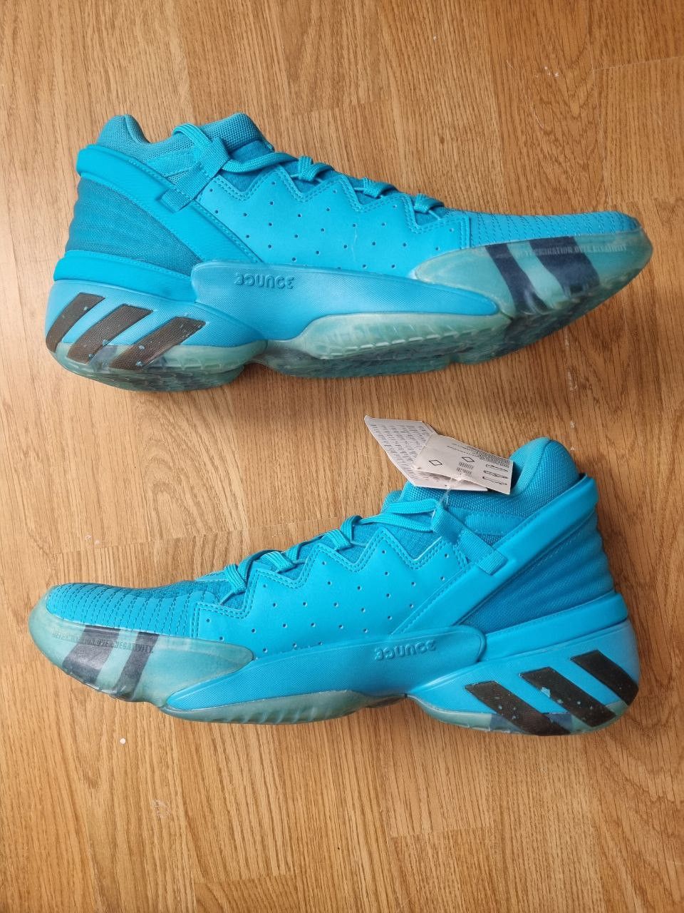 Adidas adidas D.O.N. Issue #2 Crayola Signal Cyan Size US 13 / EU 46 - 3 Thumbnail